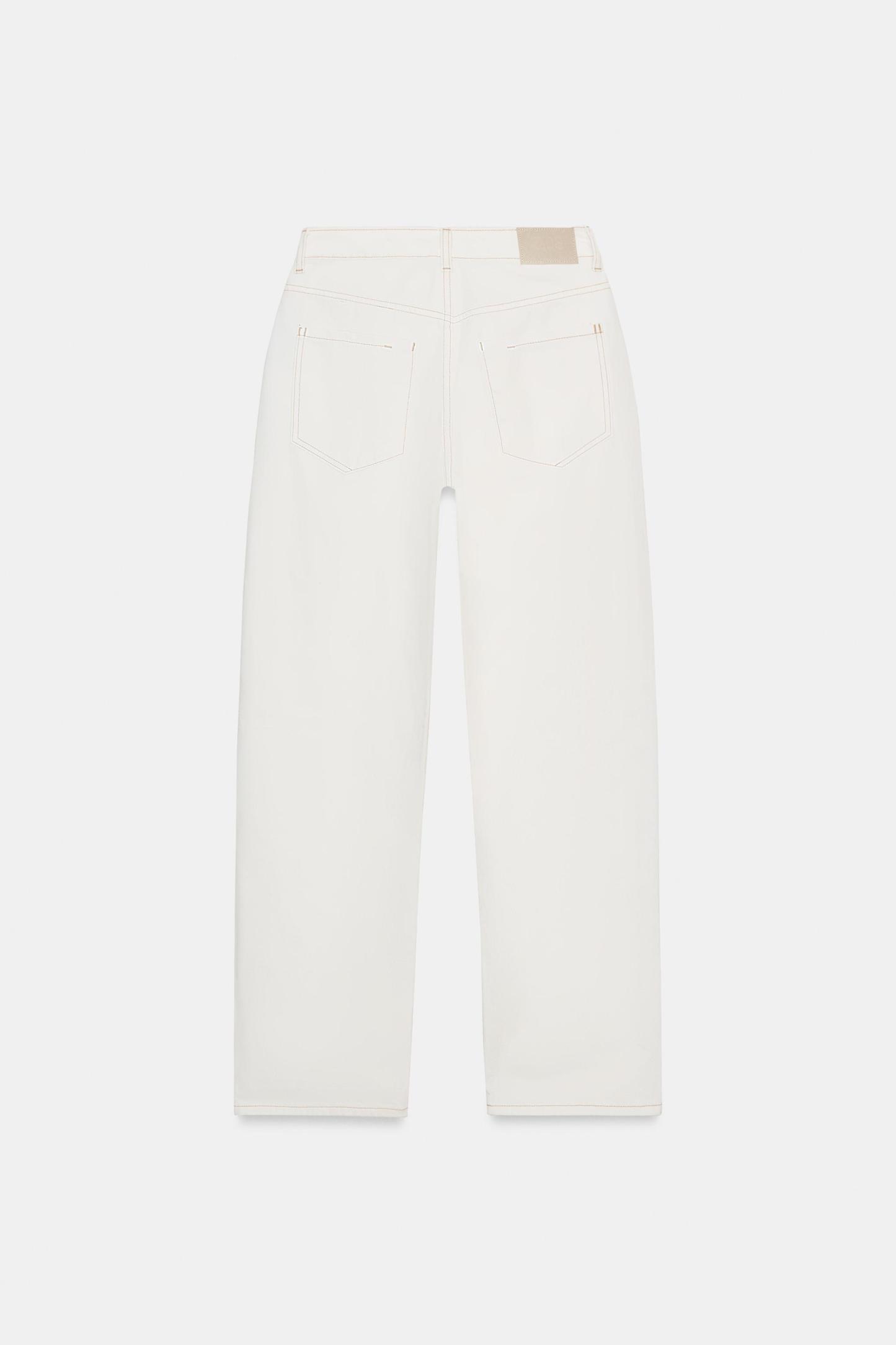 Effortless High-Waist Straight Jeans