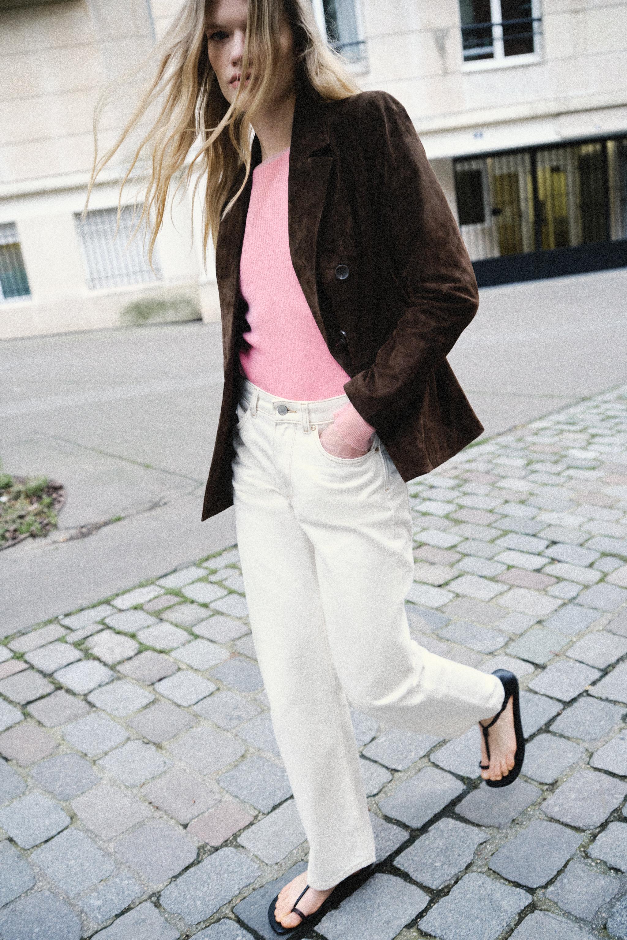 Effortless High-Waist Straight Jeans