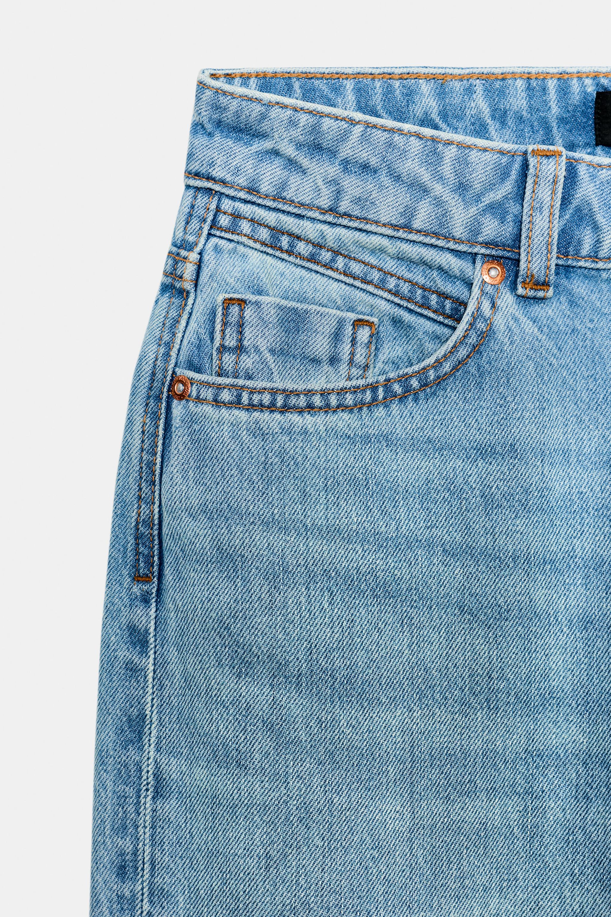 Relaxed High-Waist Straight Leg Jeans