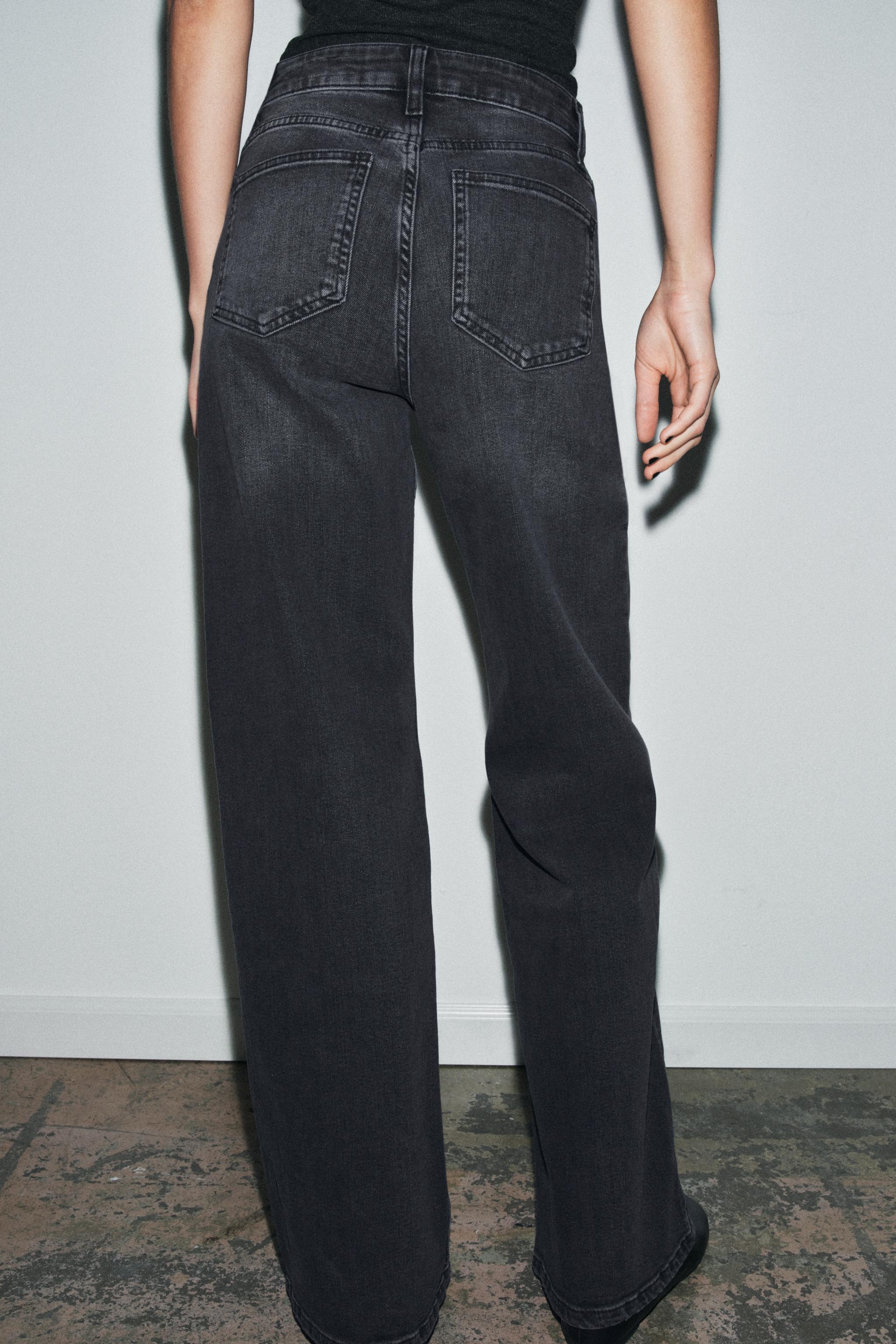 Premium Wide Leg High-Waist Jeans