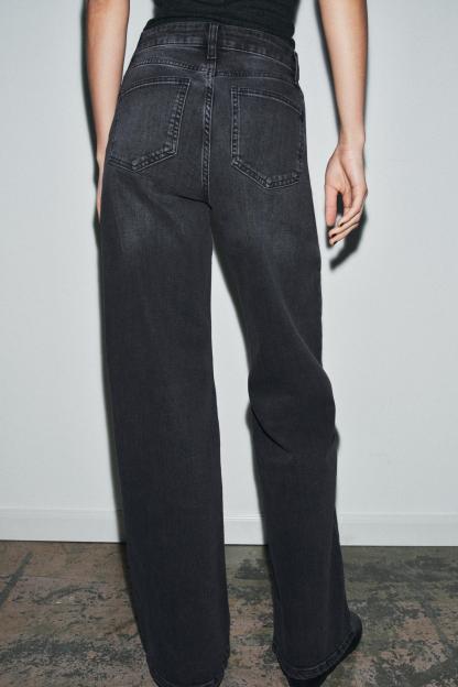 Premium Wide Leg High-Waist Jeans