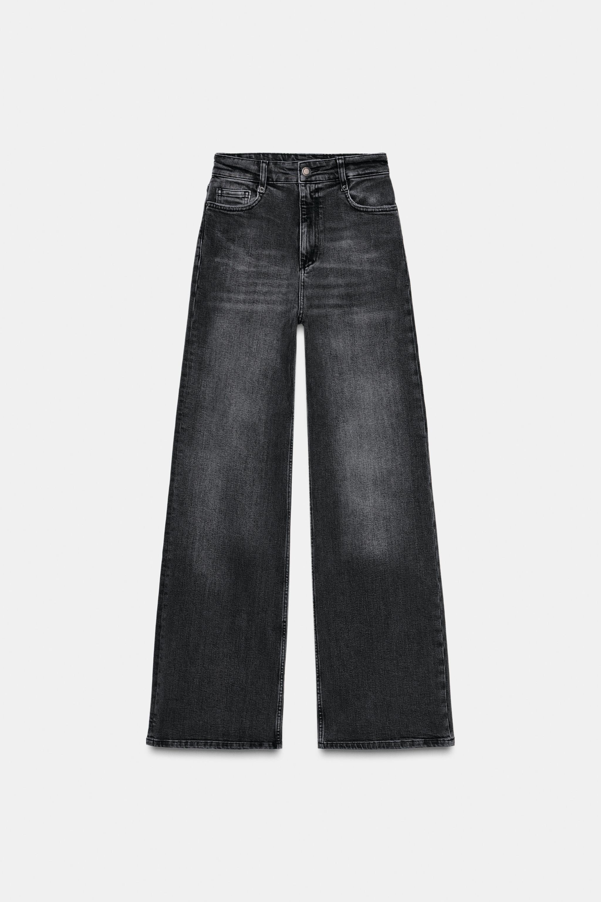 Premium Wide Leg High-Waist Jeans