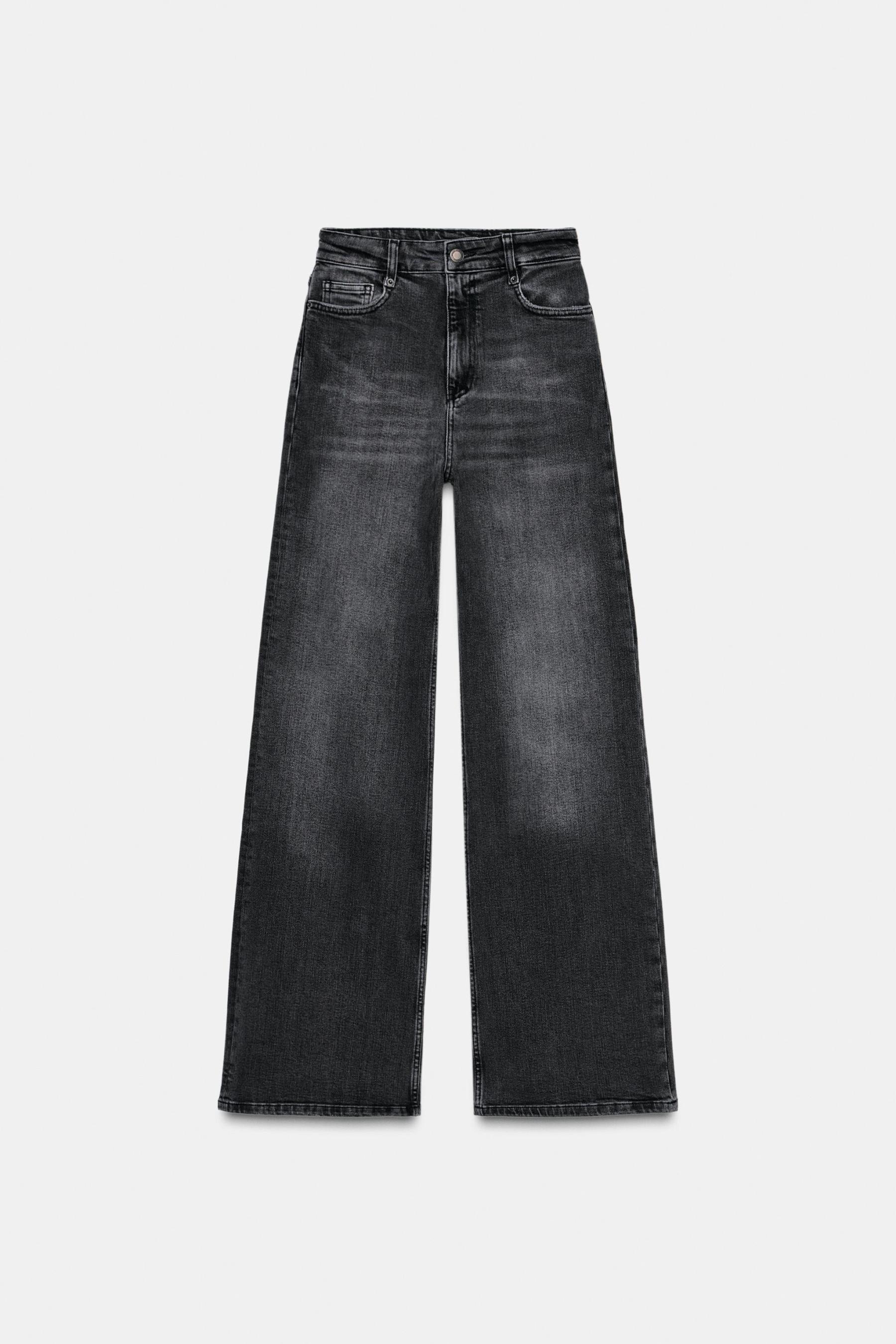 Premium Wide Leg High-Waist Jeans