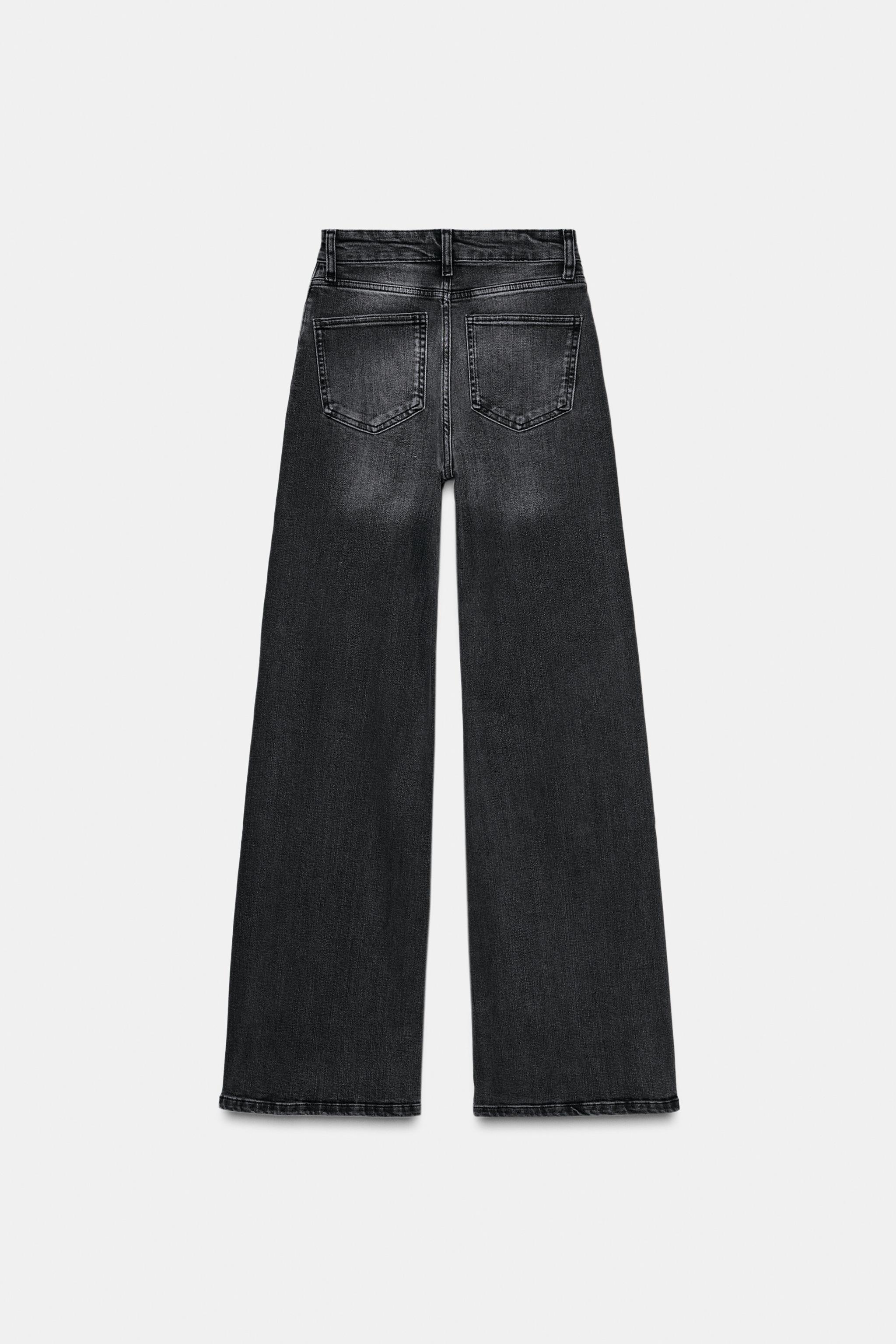 Premium Wide Leg High-Waist Jeans