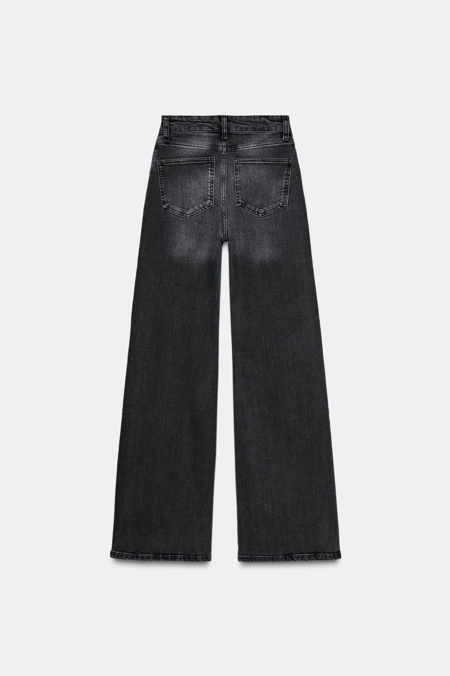 Premium Wide Leg High-Waist Jeans