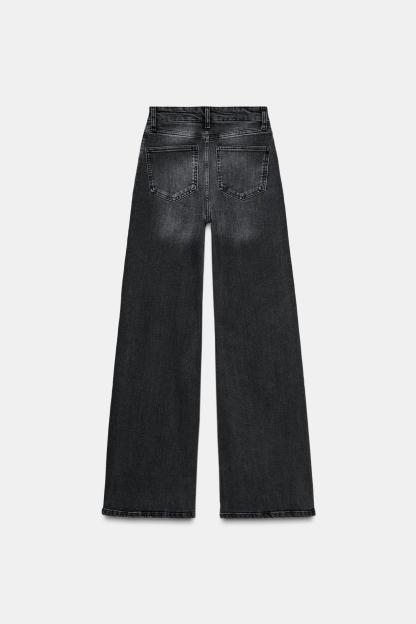Premium Wide Leg High-Waist Jeans