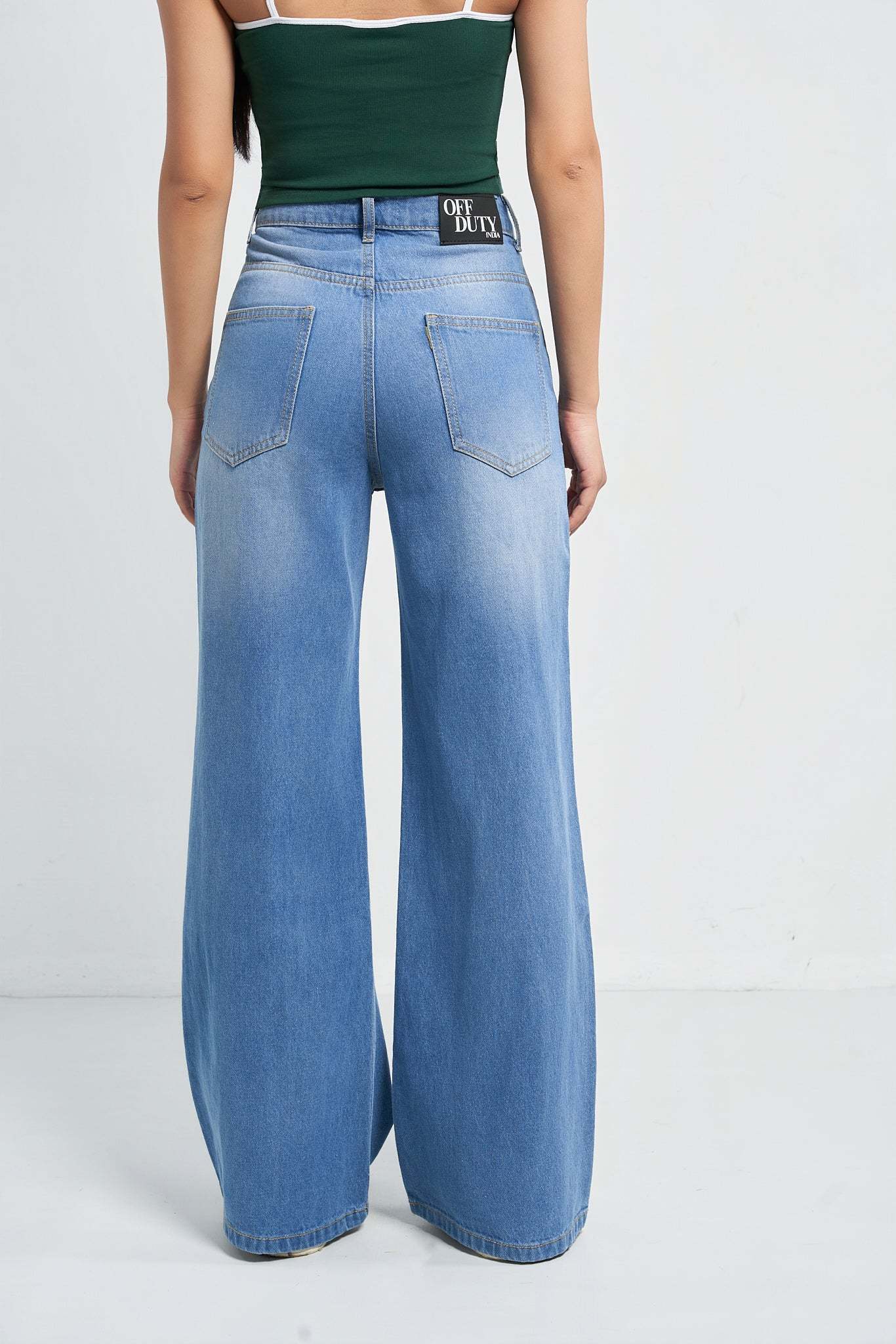Dream Fit Wide Baggy Jeans