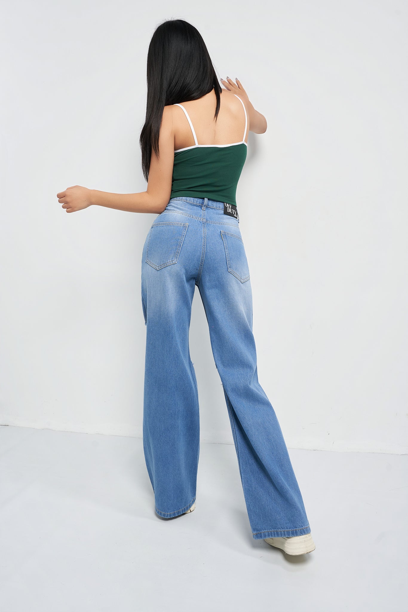 Dream Fit Wide Baggy Jeans