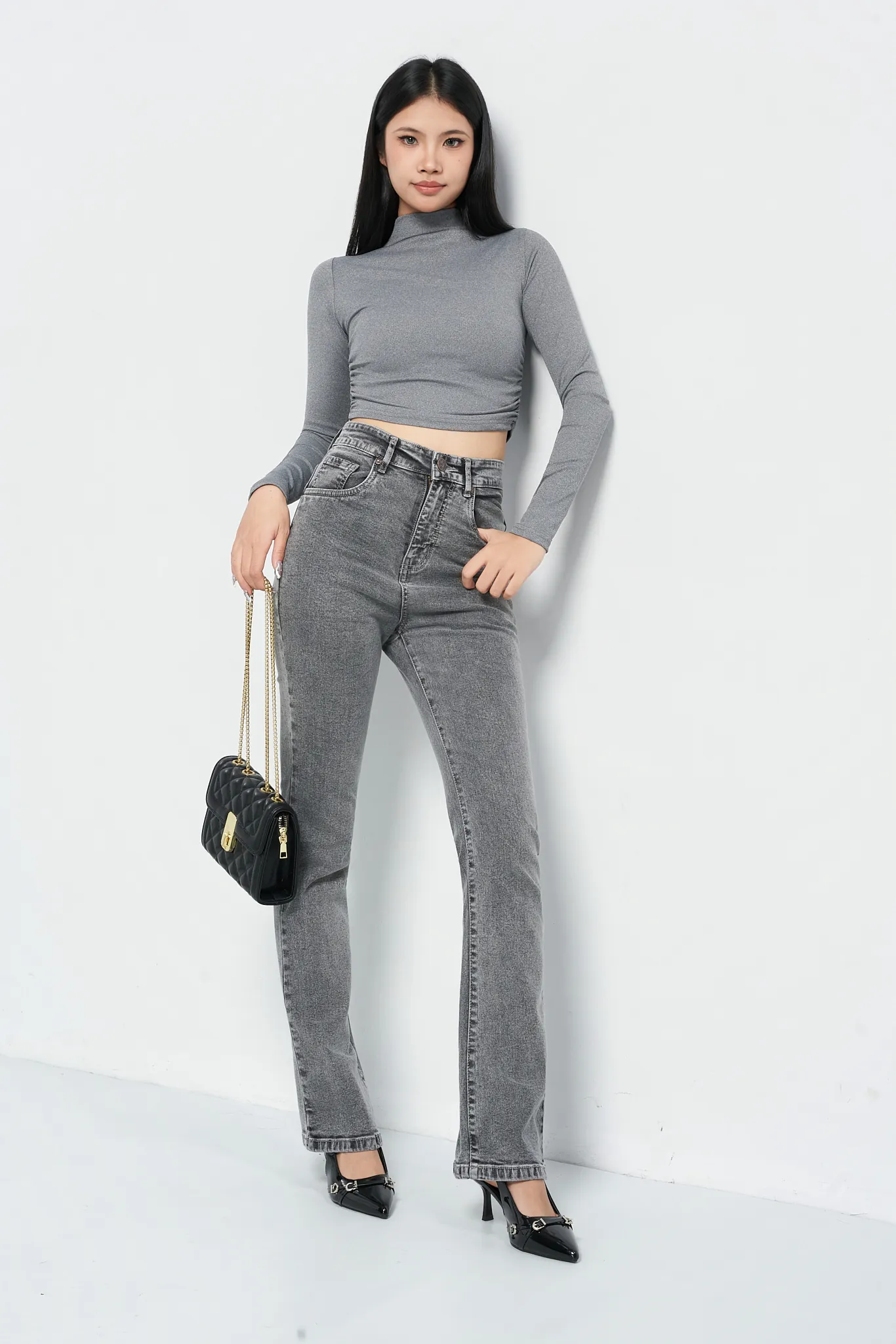 Moonlit Fade Bootcut Jeans