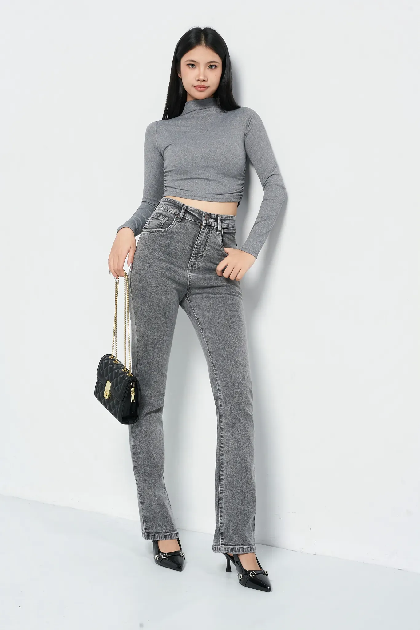 Moonlit Fade Bootcut Jeans