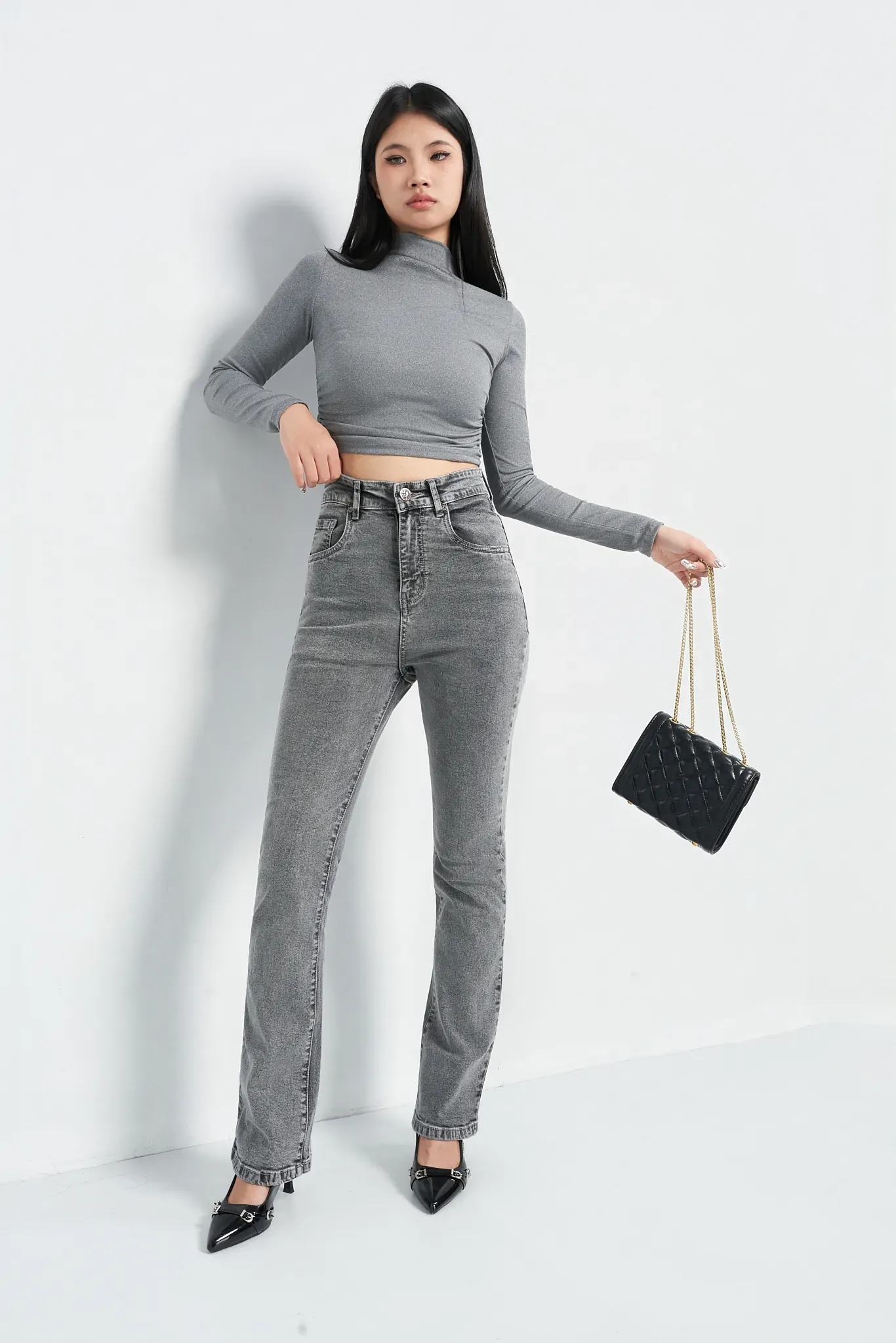 Moonlit Fade Bootcut Jeans