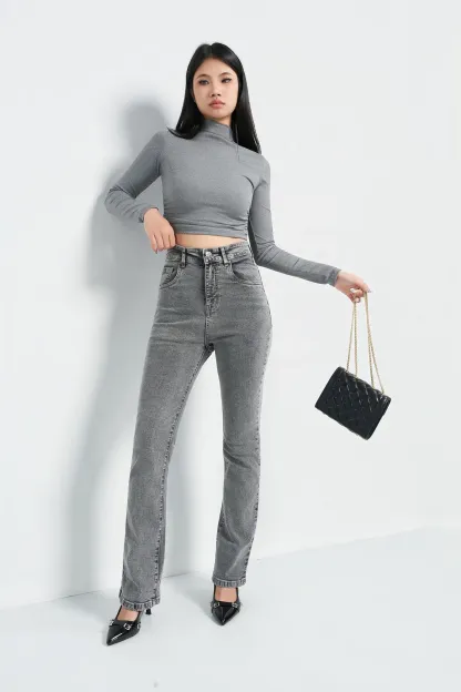 Moonlit Fade Bootcut Jeans