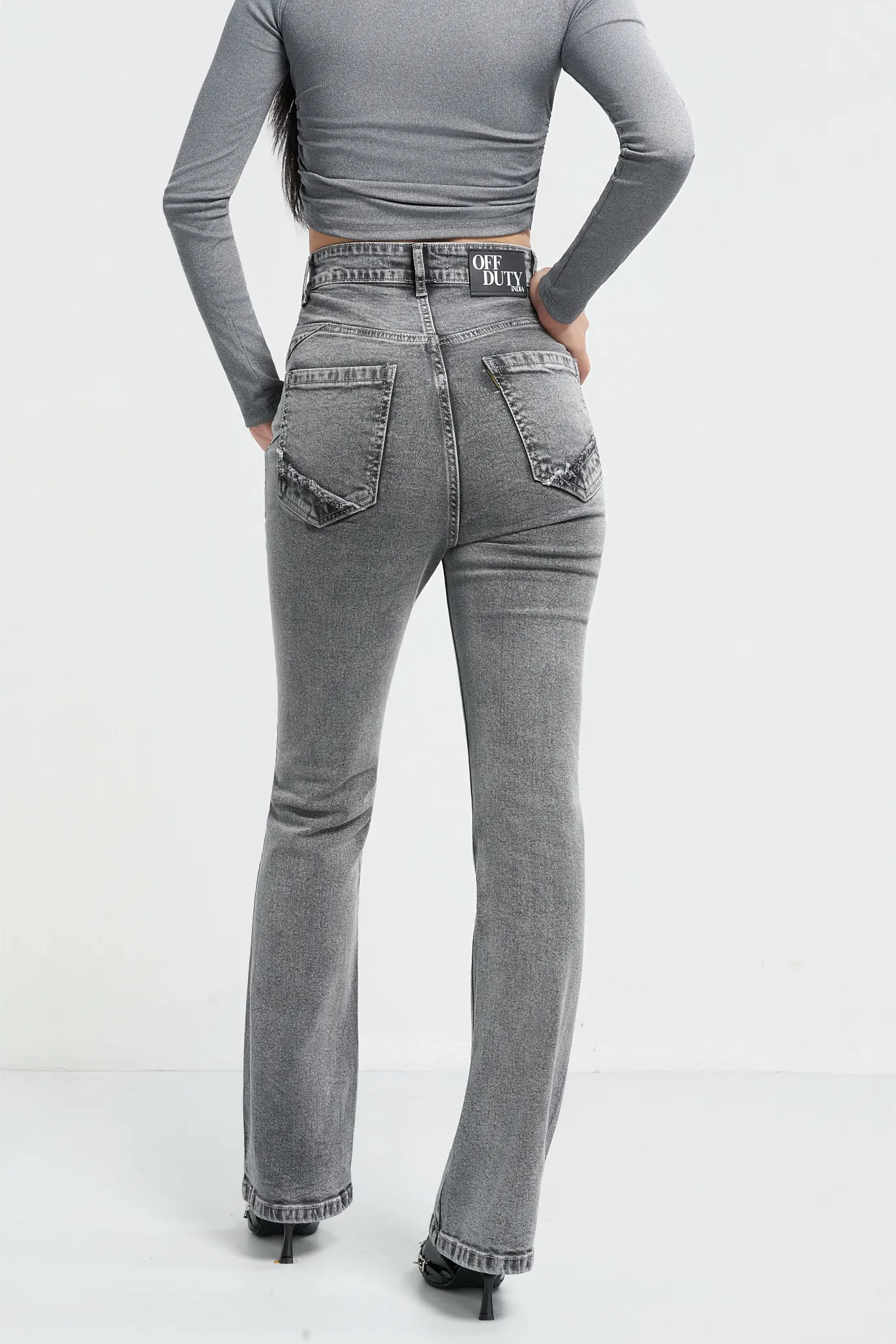 Moonlit Fade Bootcut Jeans