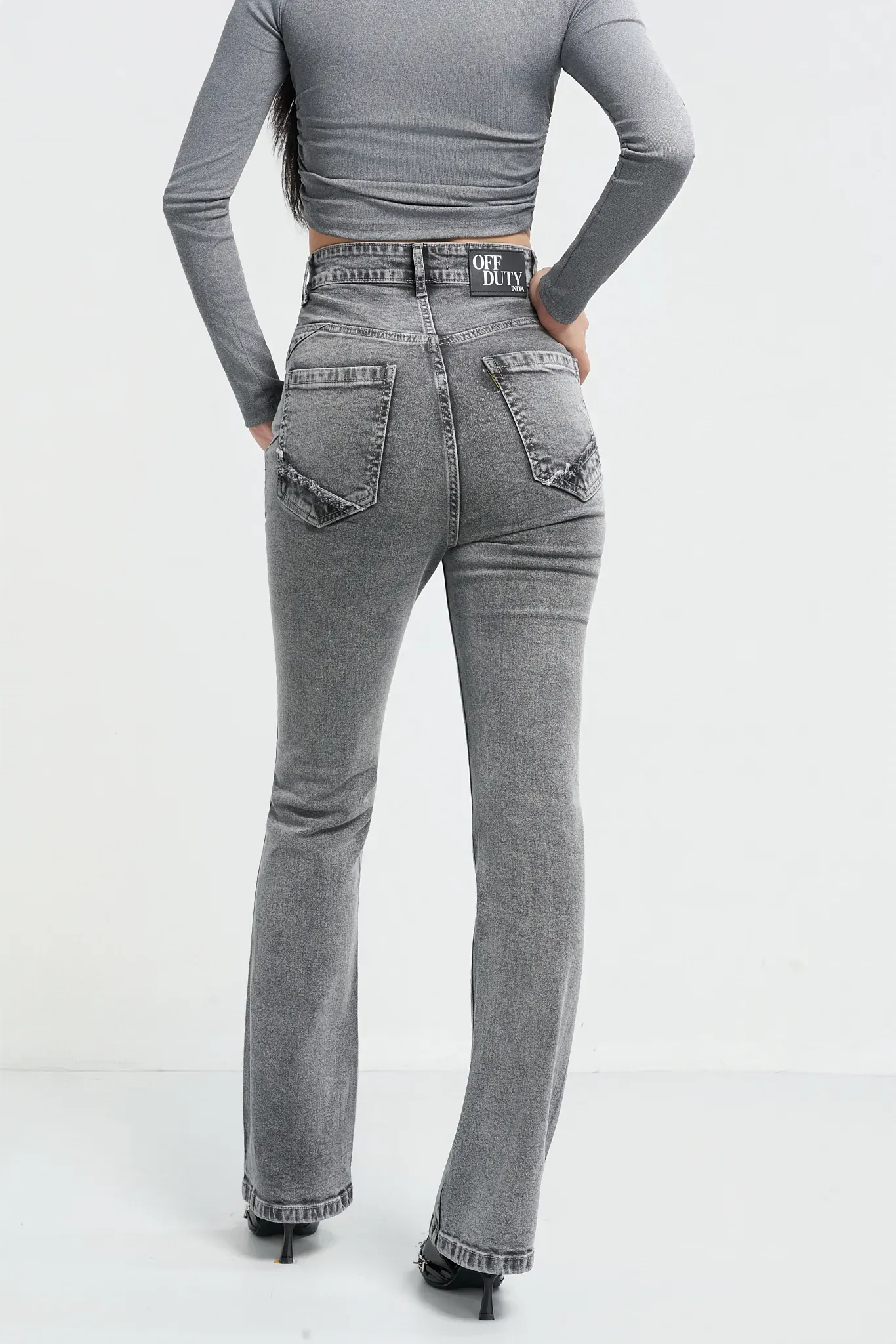 Moonlit Fade Bootcut Jeans