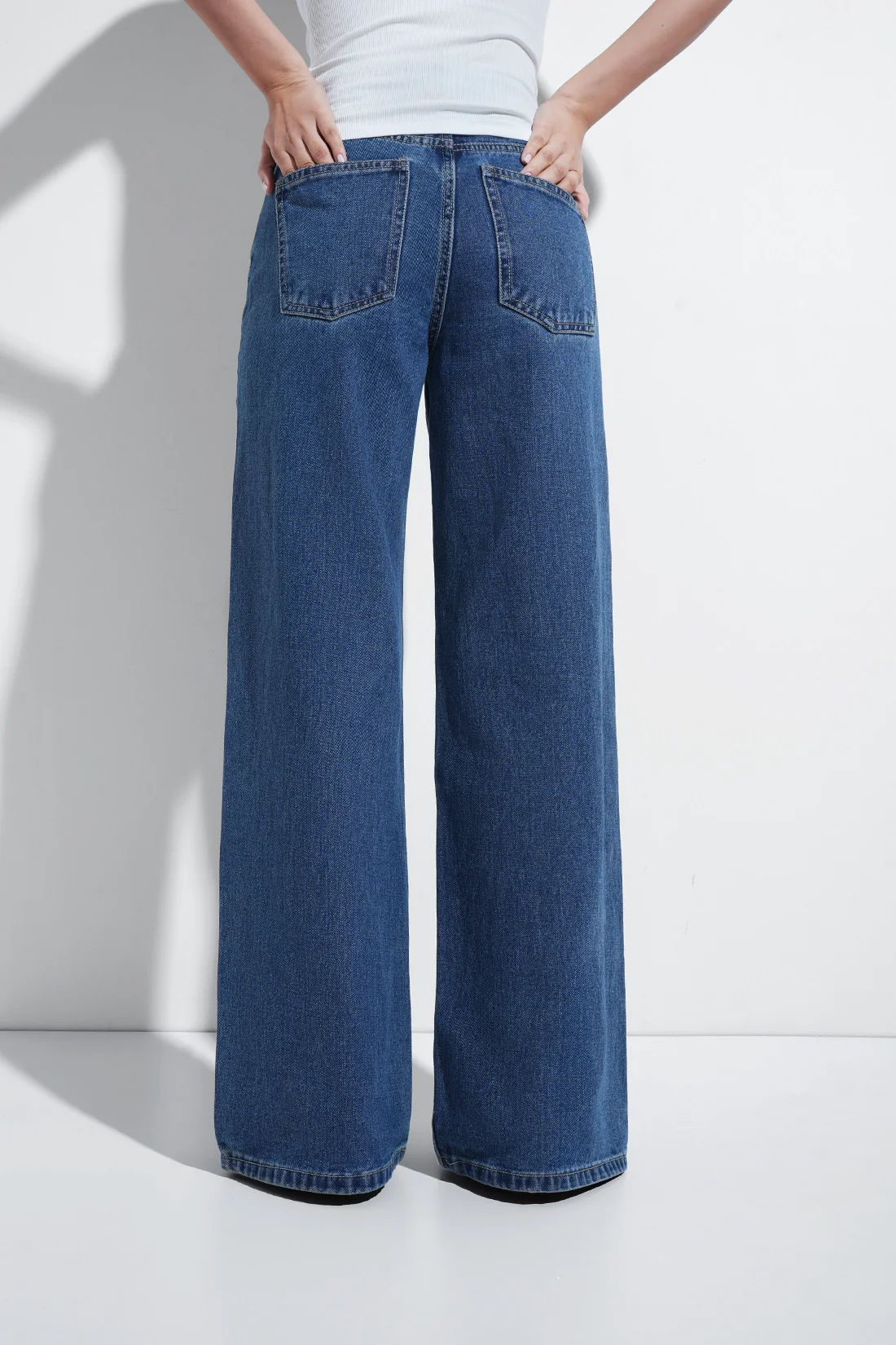 Tailored Straight Leg Jeans