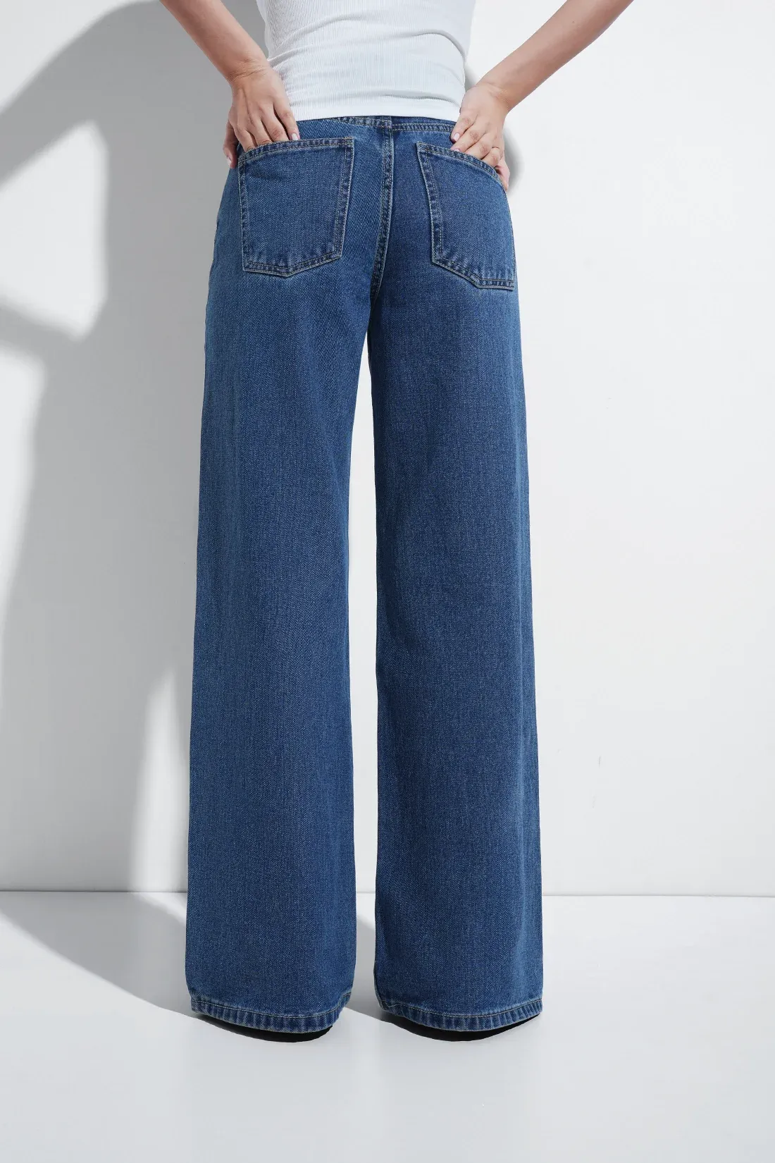 Tailored Straight Leg Jeans