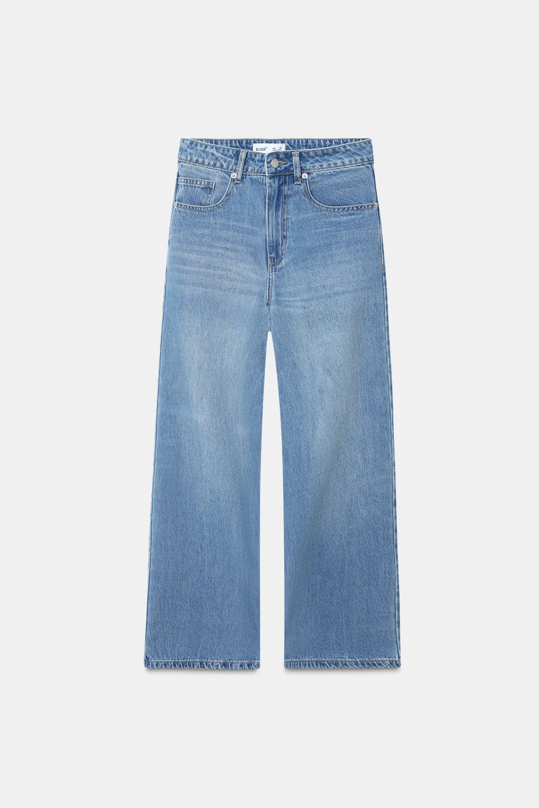 Y2K Cropped Wide Leg Jeans