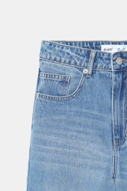 Y2K Cropped Wide Leg Jeans