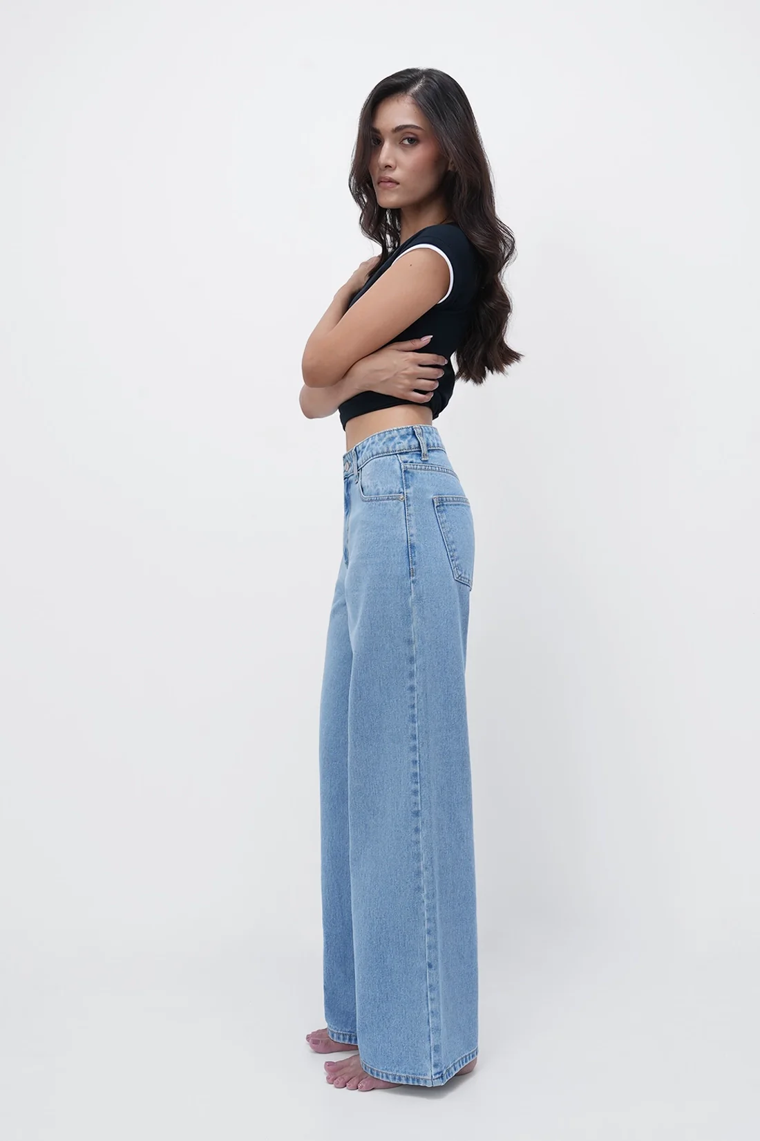 Timeless High-Rise Straight Jeans