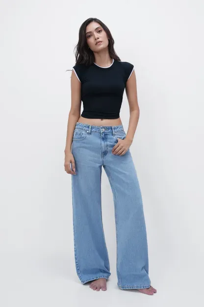 Timeless High-Rise Straight Jeans
