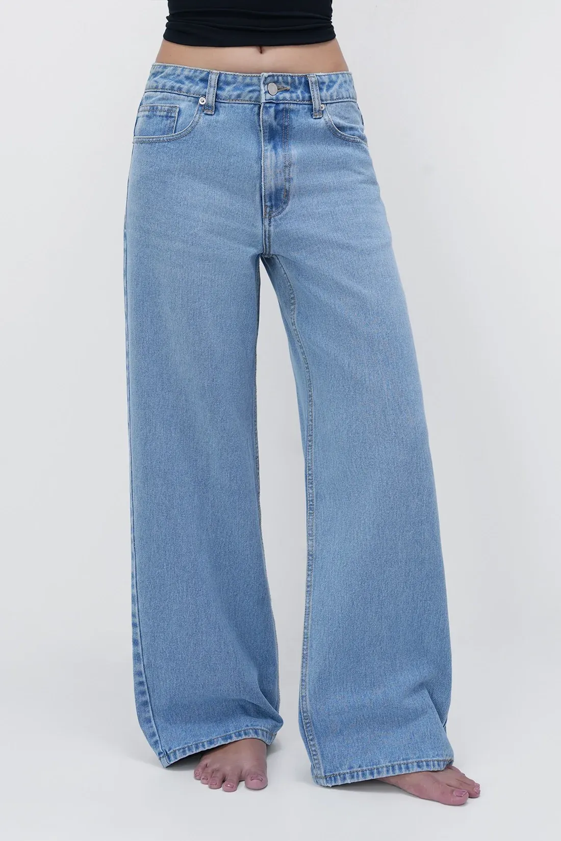Timeless High-Rise Straight Jeans