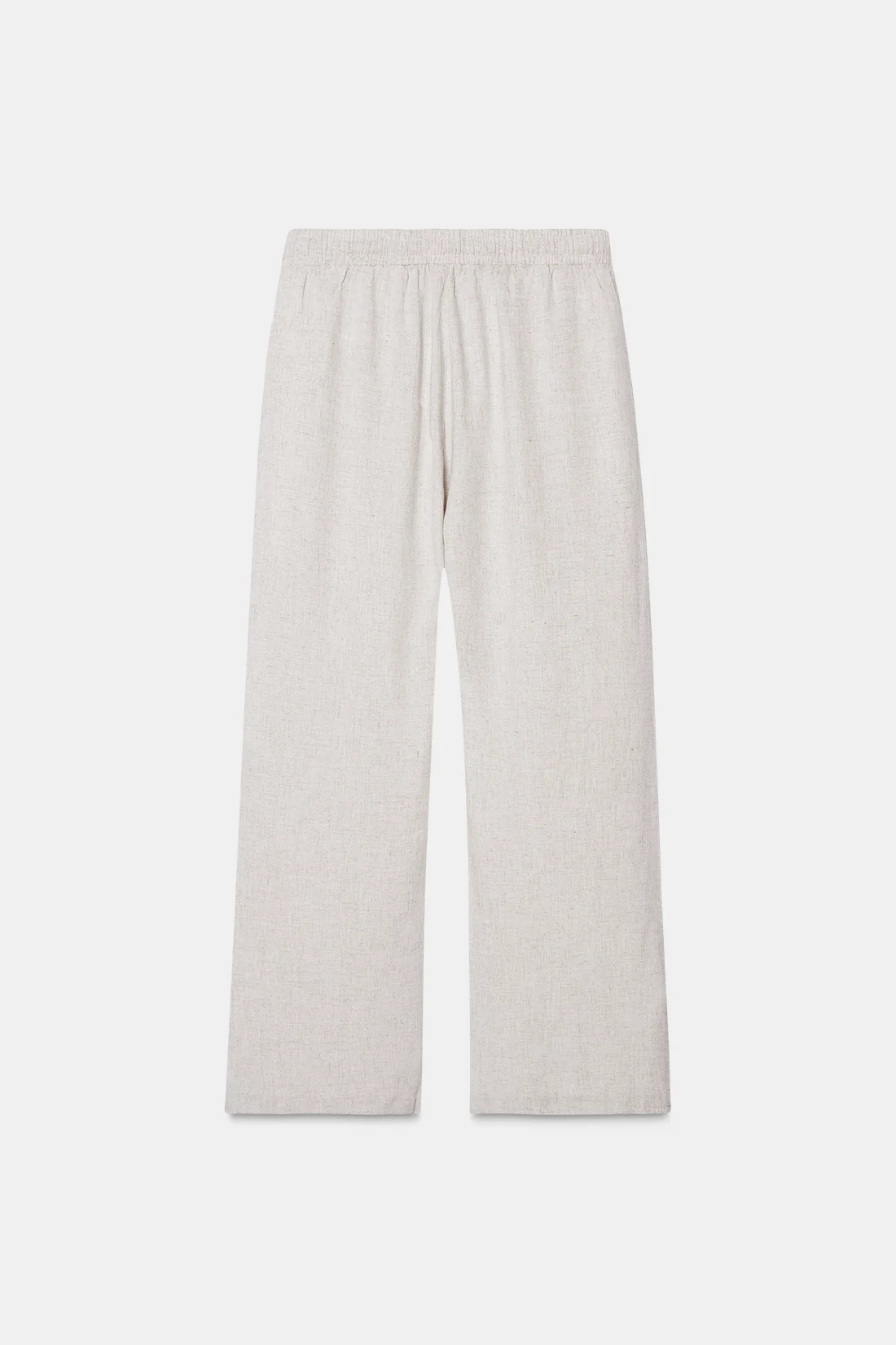 Beige Linen Lounge Pants
