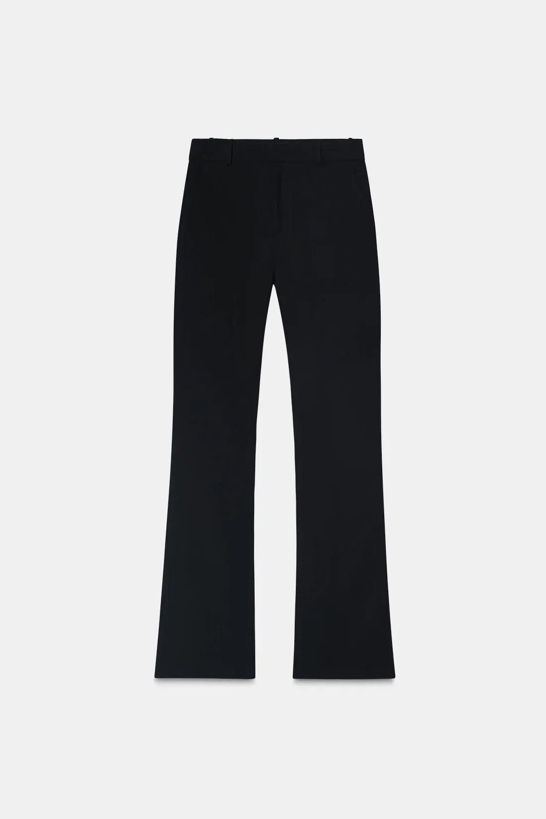 Refined Black High-Waist Trousers