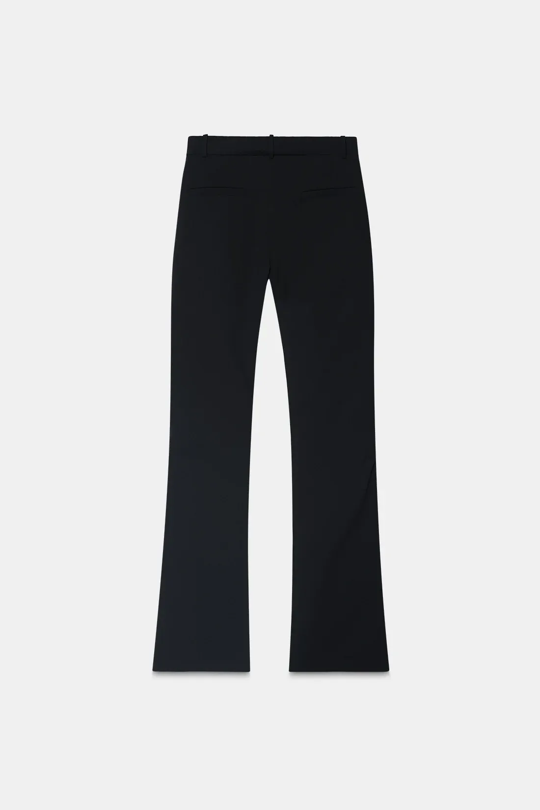 Refined Black High-Waist Trousers