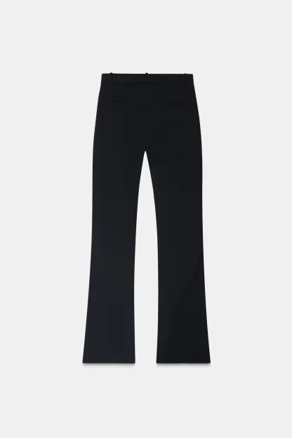Refined Black High-Waist Trousers