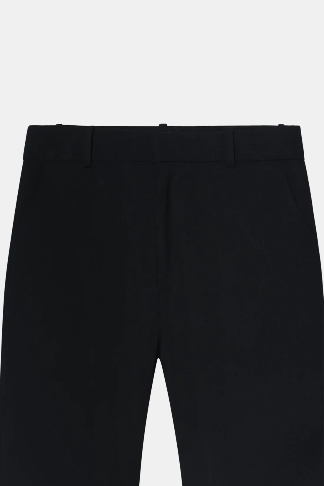 Refined Black High-Waist Trousers