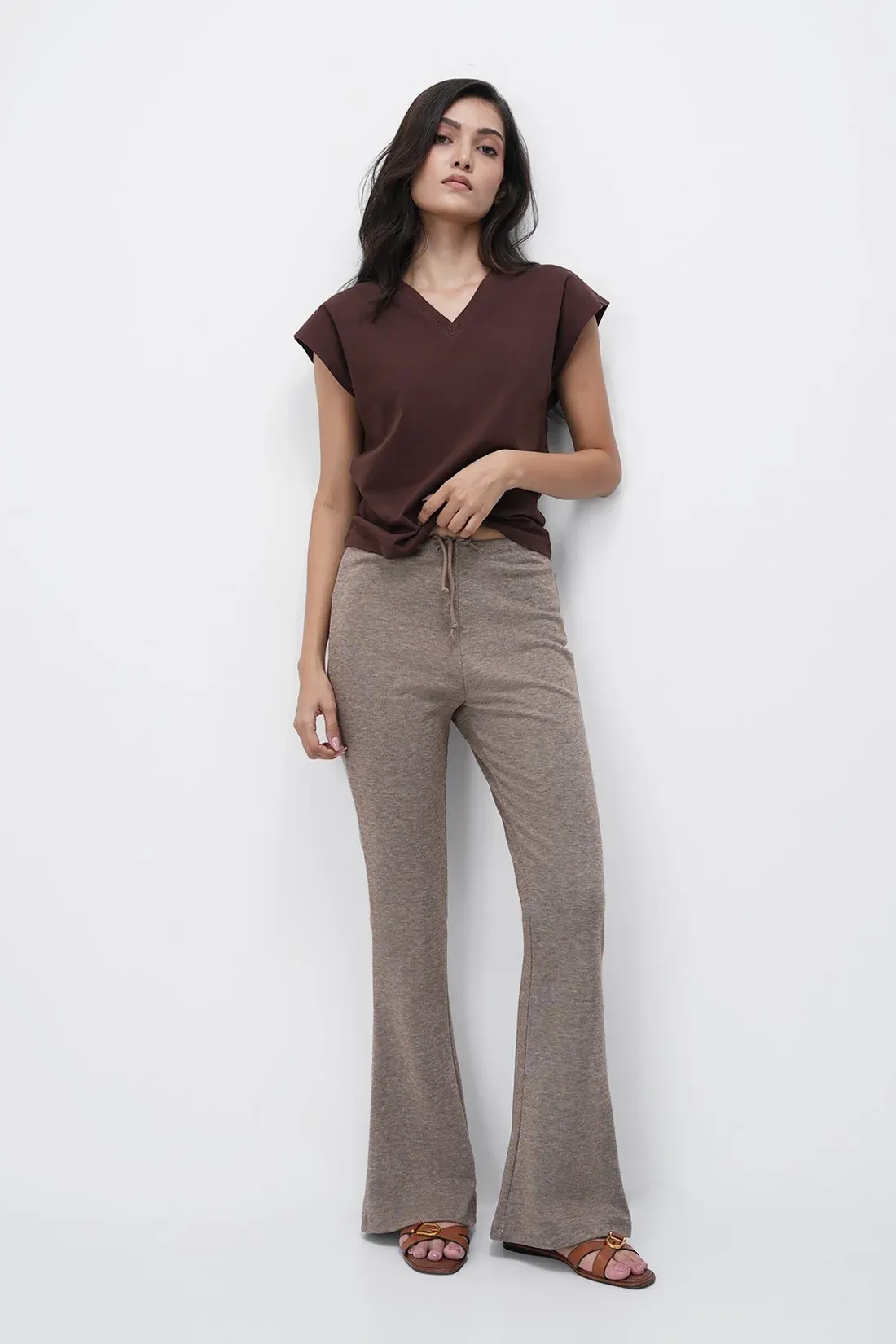 Espresso Flare Joggers