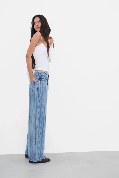 Relaxed Fit Denim Joggers