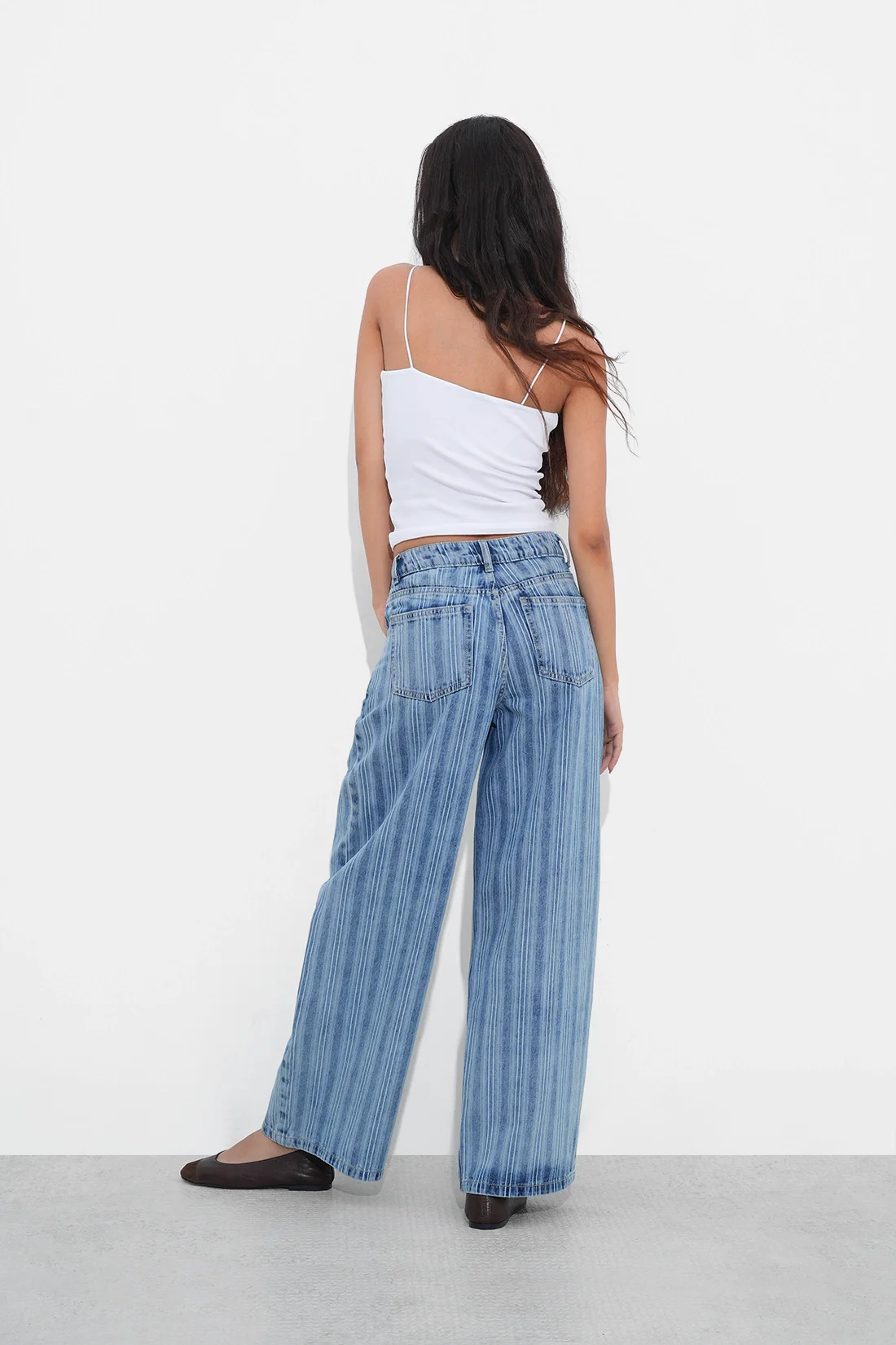 Relaxed Fit Denim Joggers