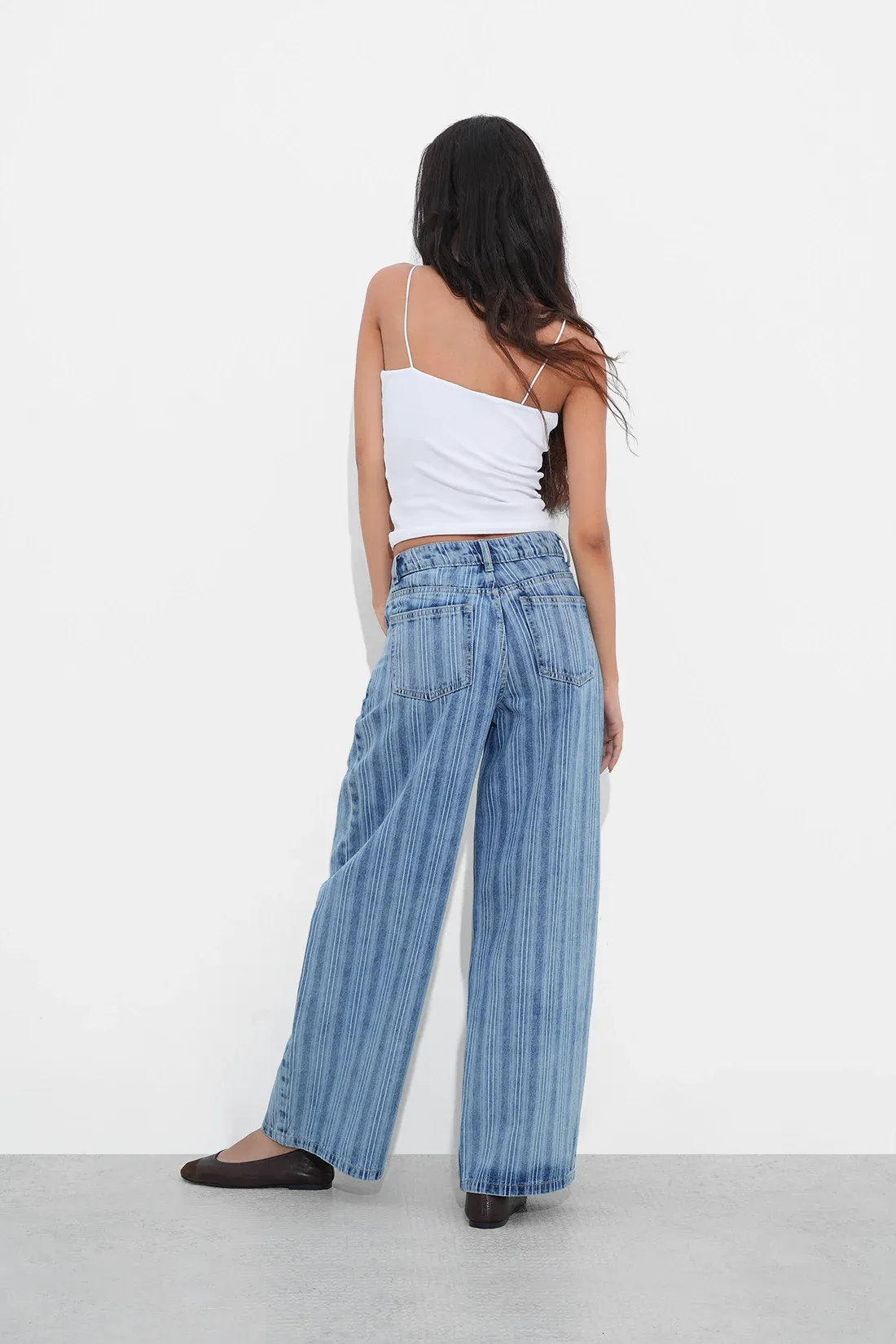 Relaxed Fit Denim Joggers