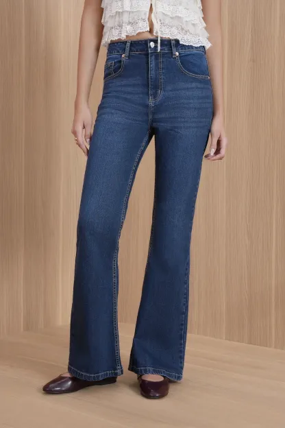 Rich Indigo High-Rise Jeans