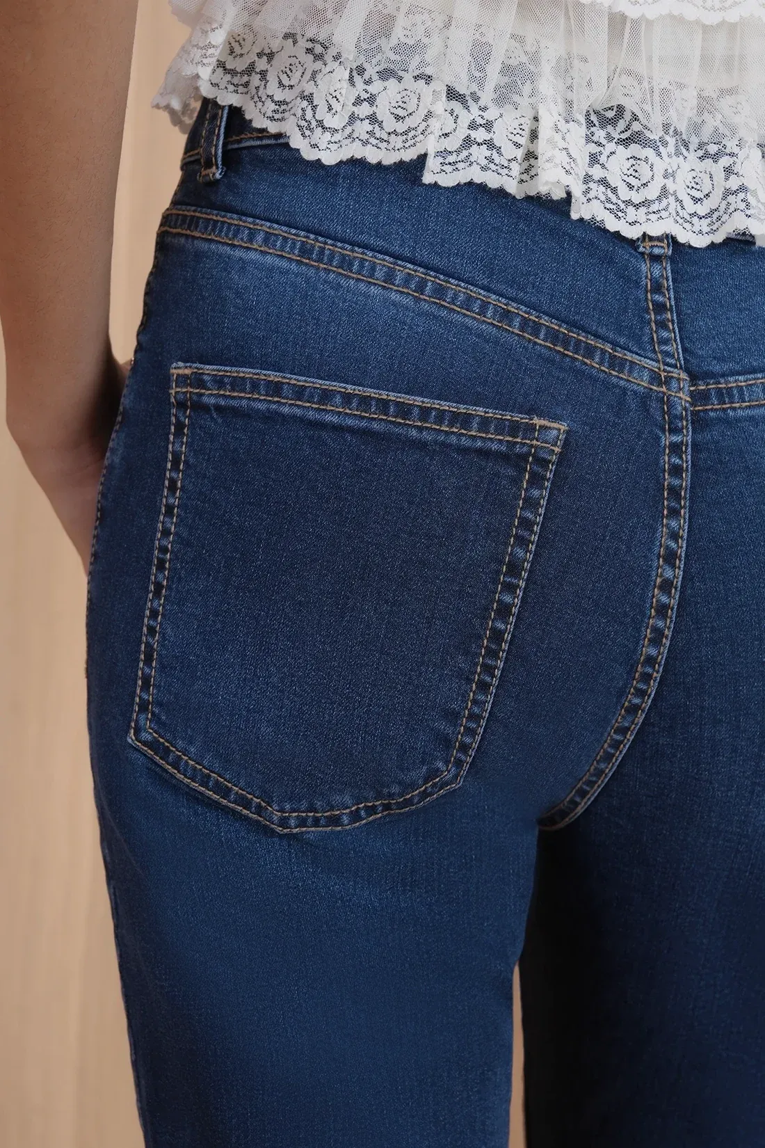 Rich Indigo High-Rise Jeans