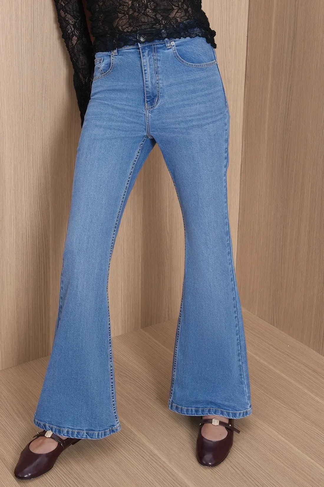 Heritage Blue Flare Jeans