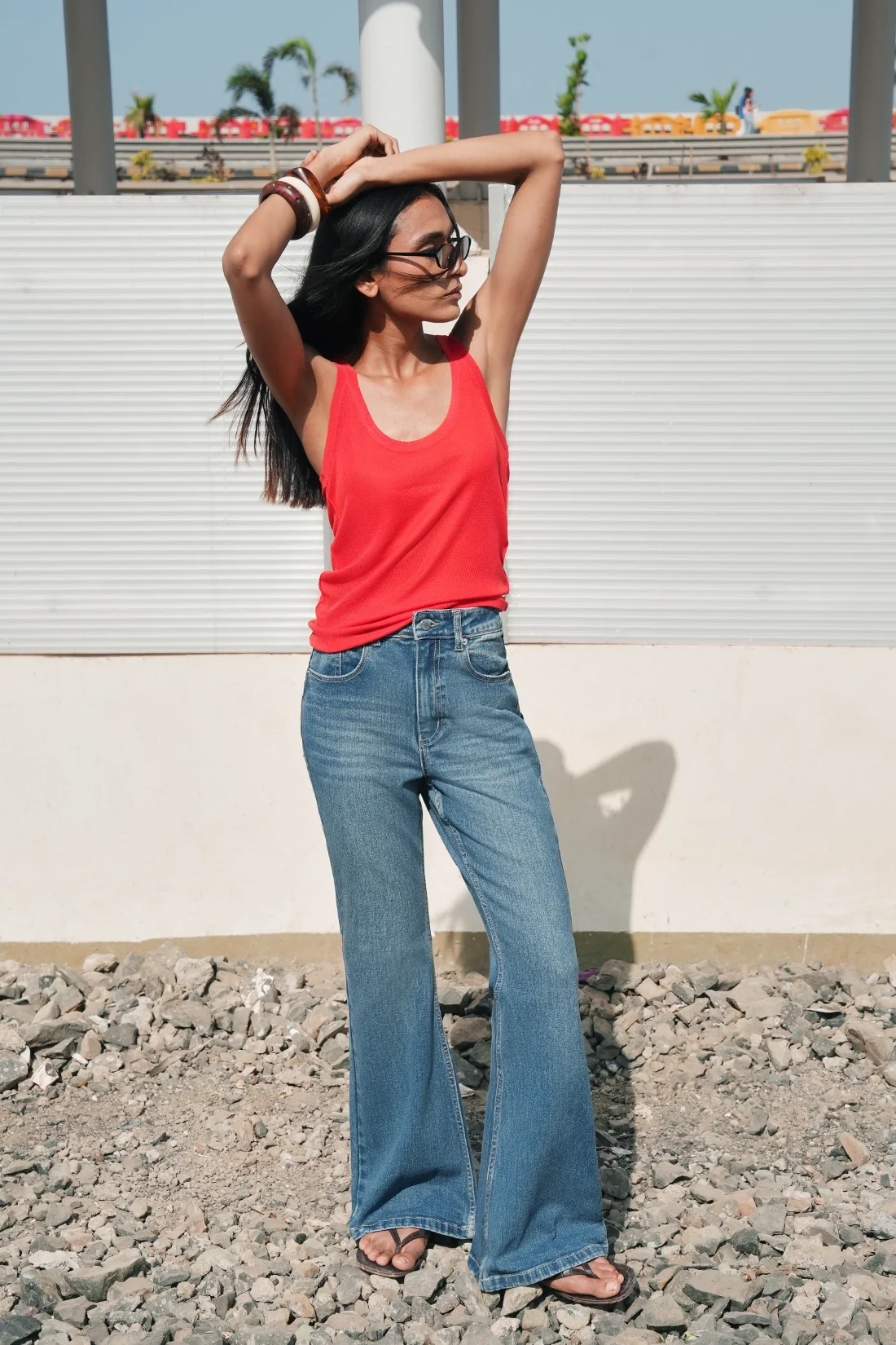 Street Style Flare Jeans