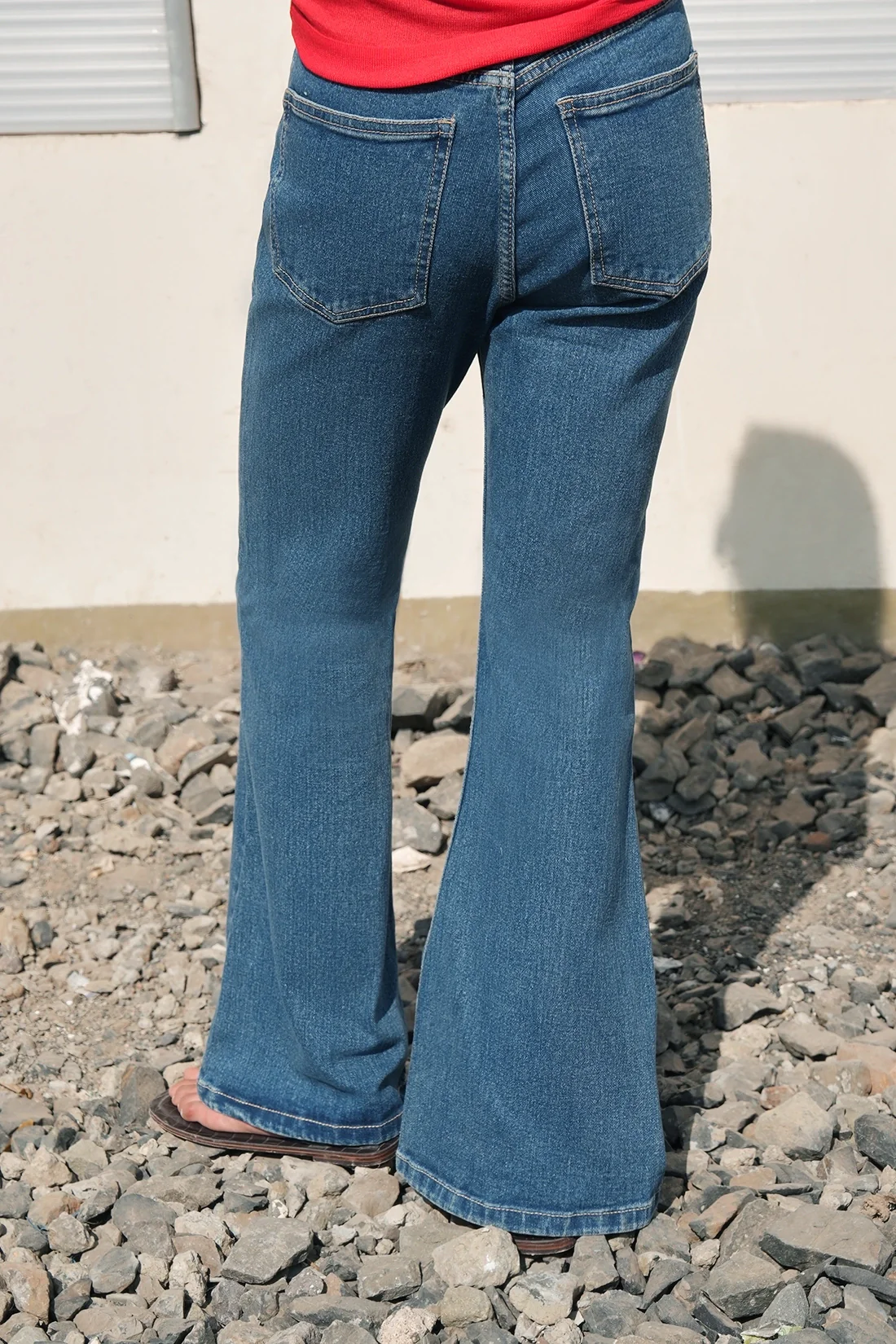 Street Style Flare Jeans
