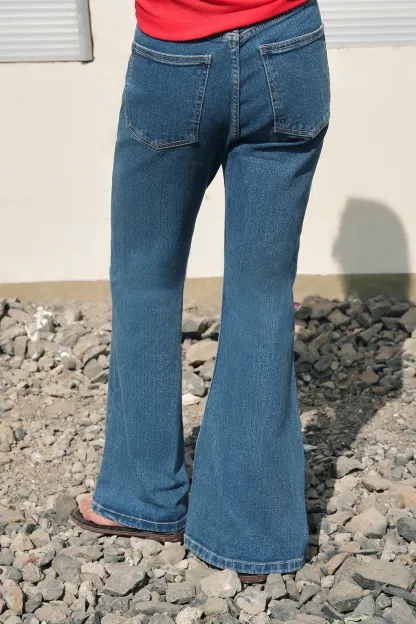Street Style Flare Jeans