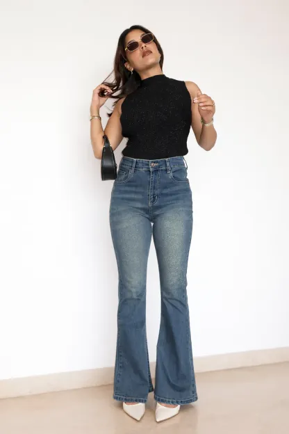 Iconic Style Flare Jeans