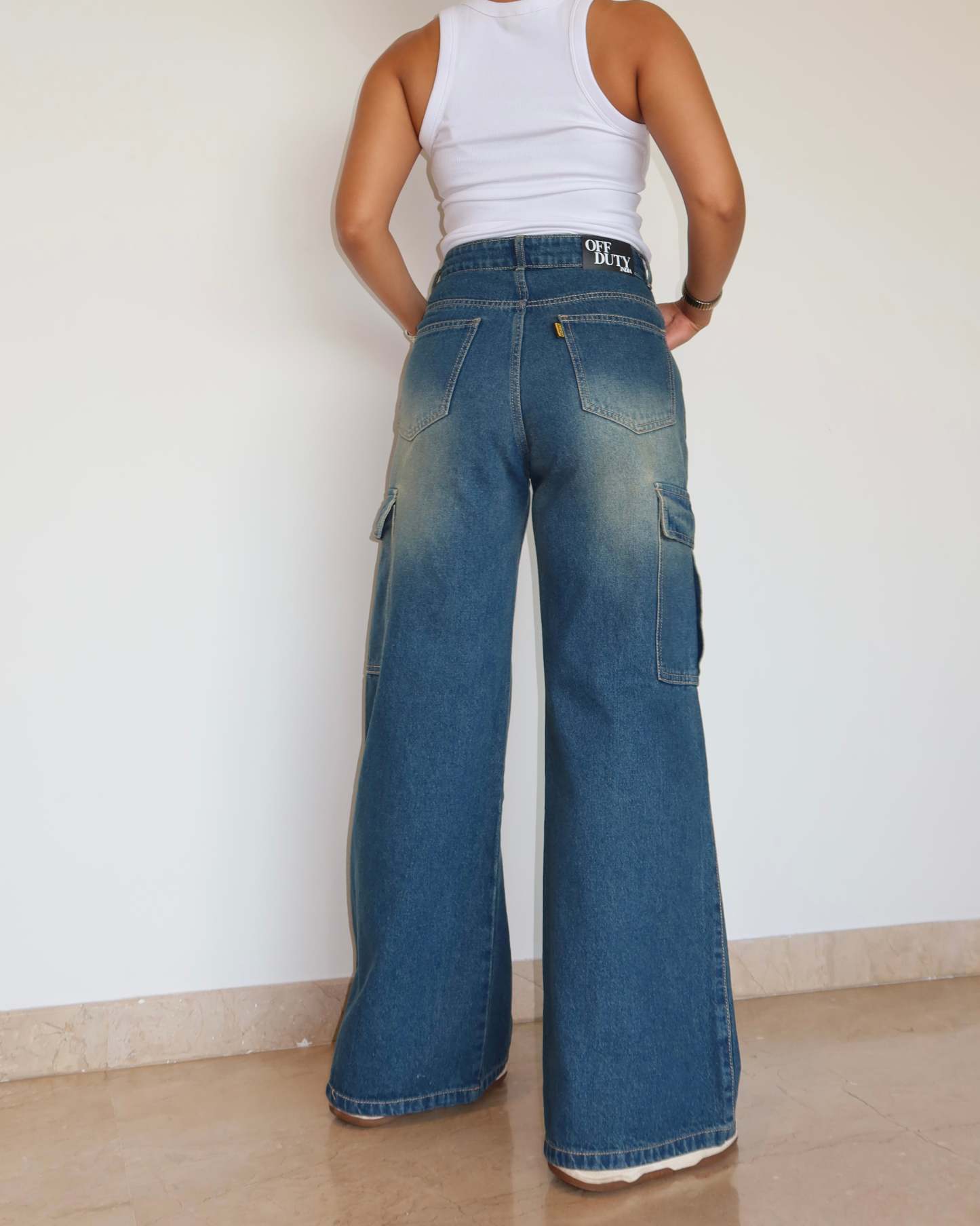 Outland Draw Wide Leg Cargo Jeans