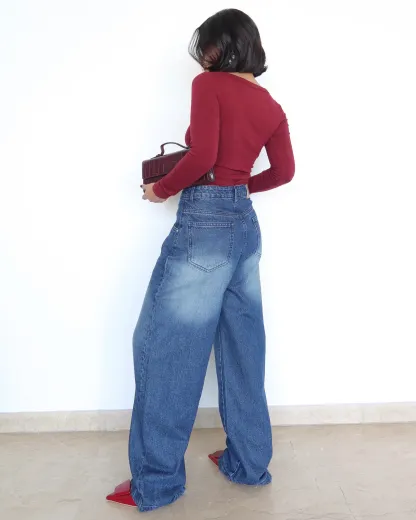 Next Wave Barrel Jeans