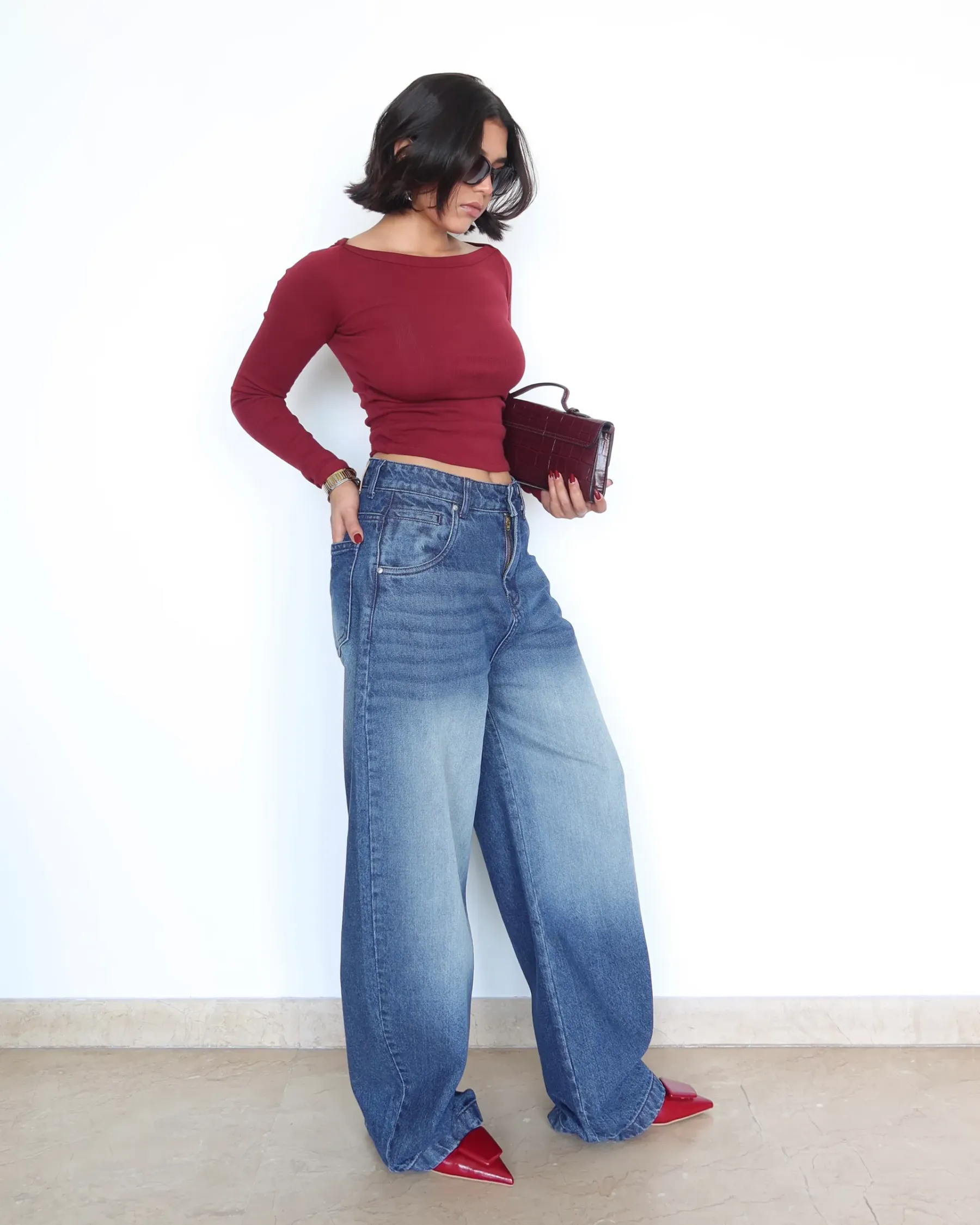 Next Wave Barrel Jeans