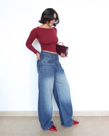 Next Wave Barrel Jeans
