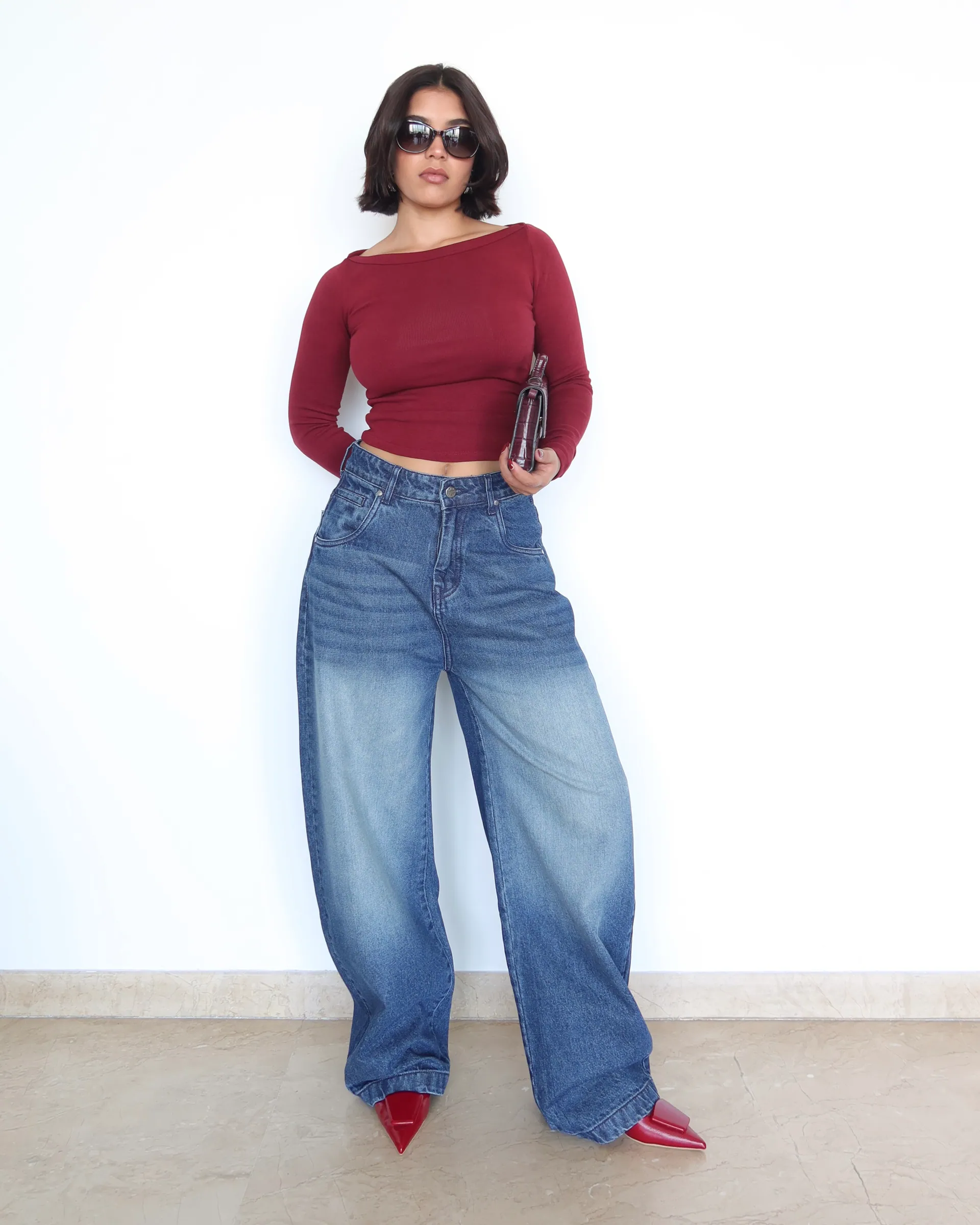 Next Wave Barrel Jeans