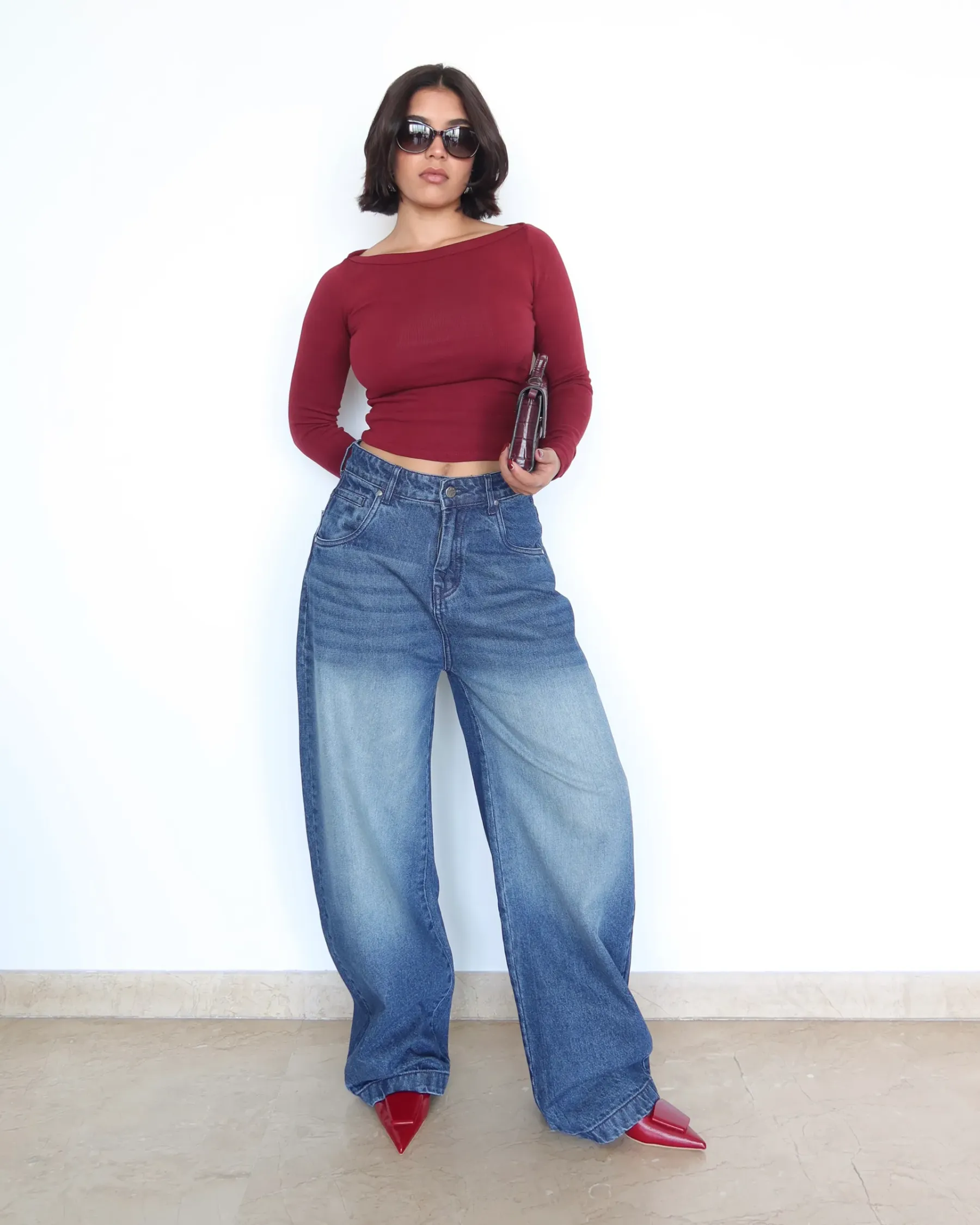 Next Wave Barrel Jeans