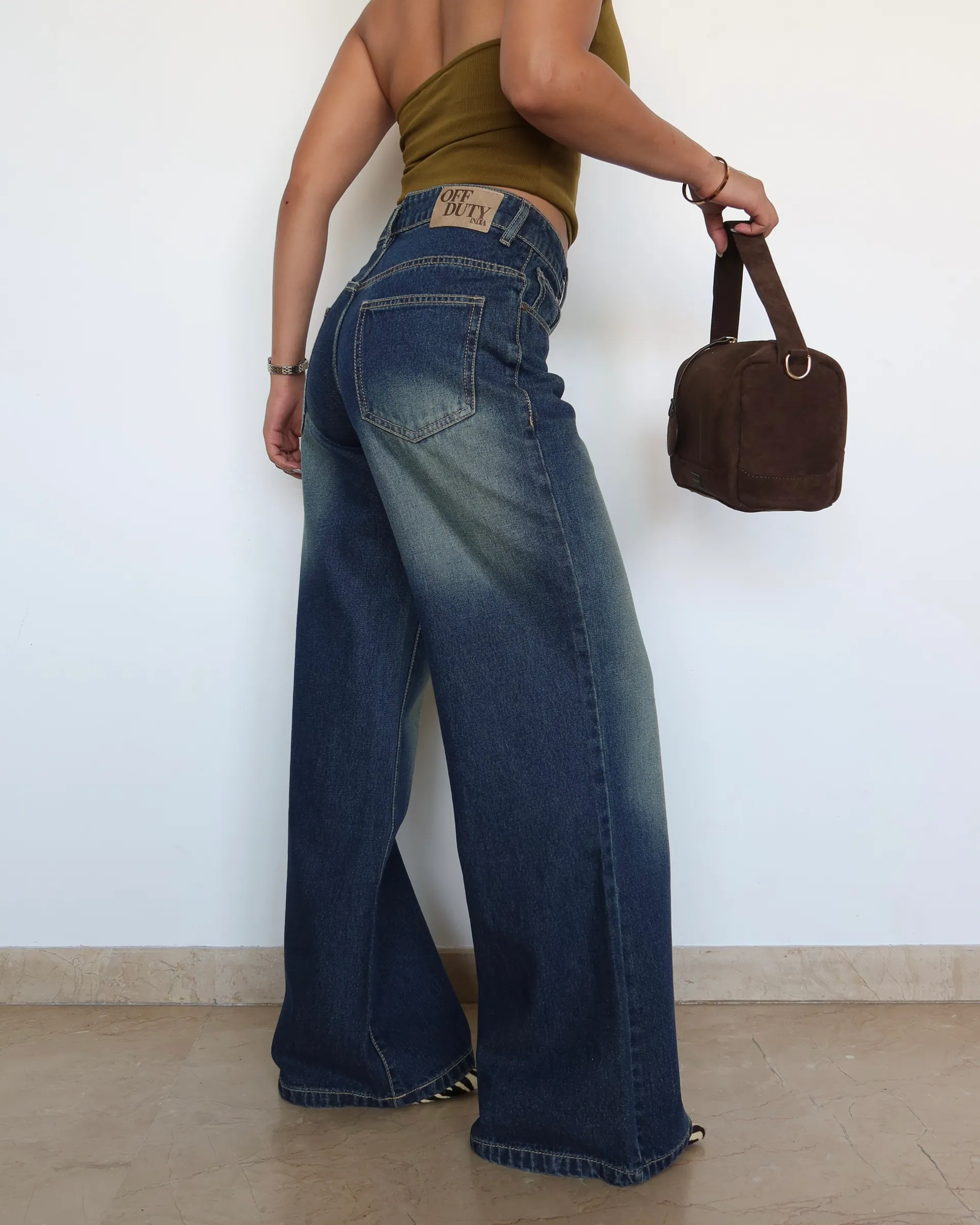 Radiant Pop Wide Leg Jeans