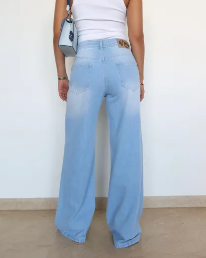 Statement Wide Leg Jeans