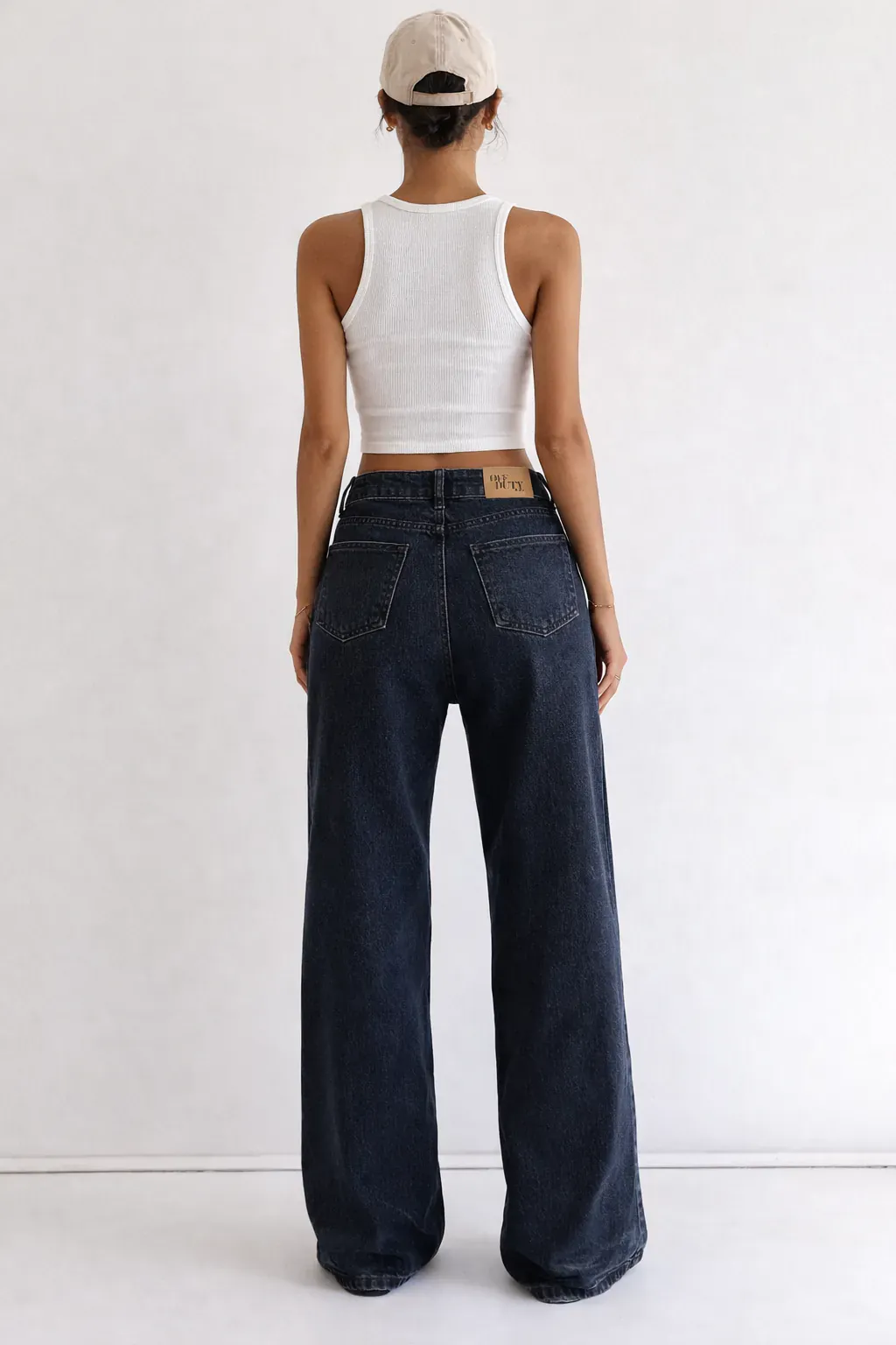 Midnight Blue Wide Leg Jeans